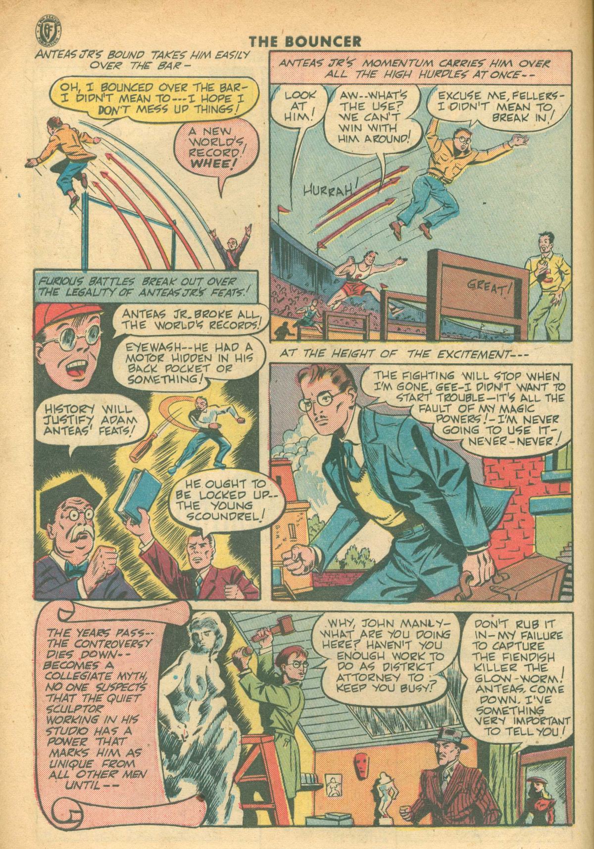 Read online The Bouncer (1944) comic -  Issue #11 - 6