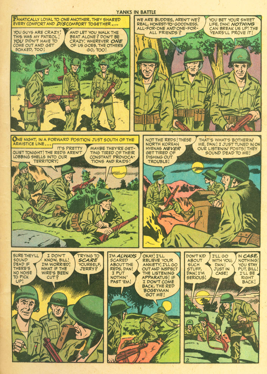 Read online Yanks In Battle comic -  Issue #3 - 13