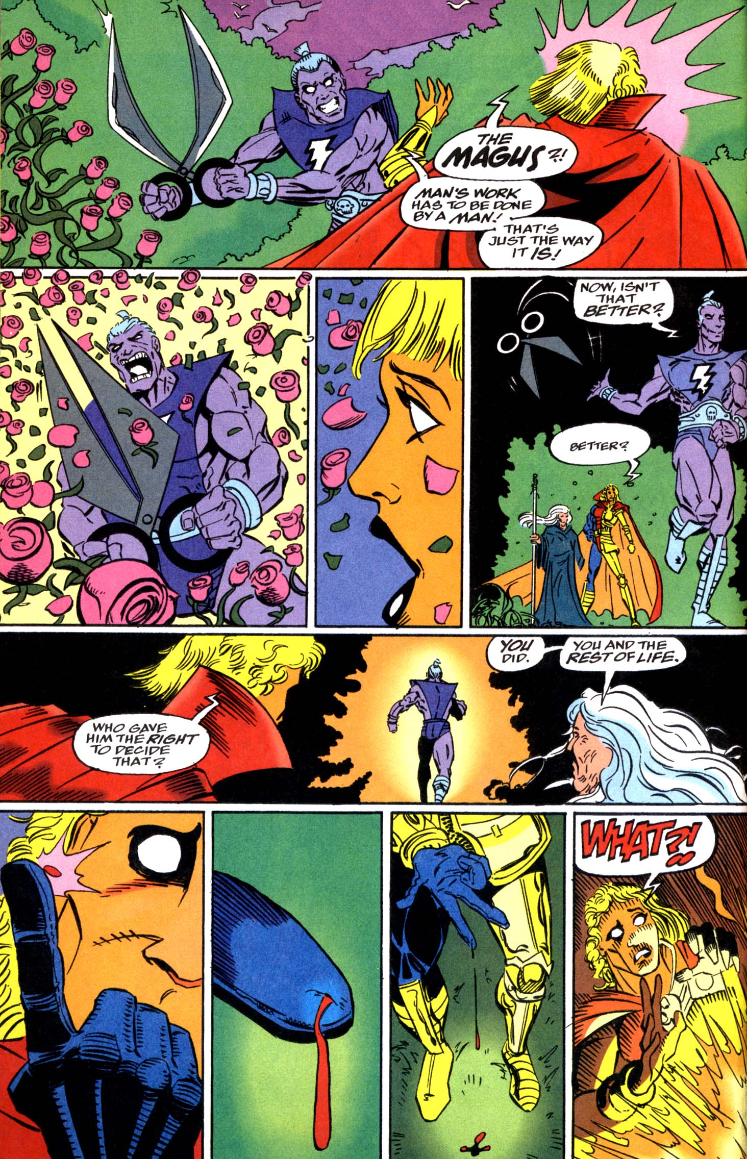 Read online Warlock Chronicles comic -  Issue #5 - 8