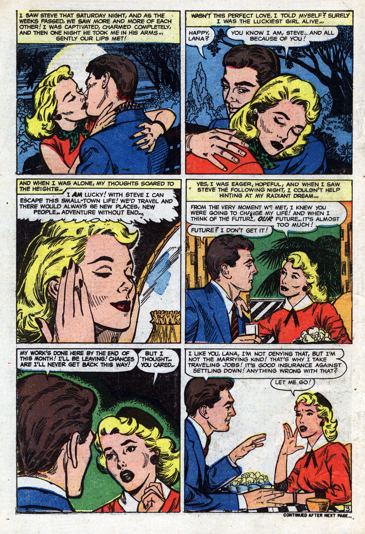 Read online Love Romances comic -  Issue #71 - 18