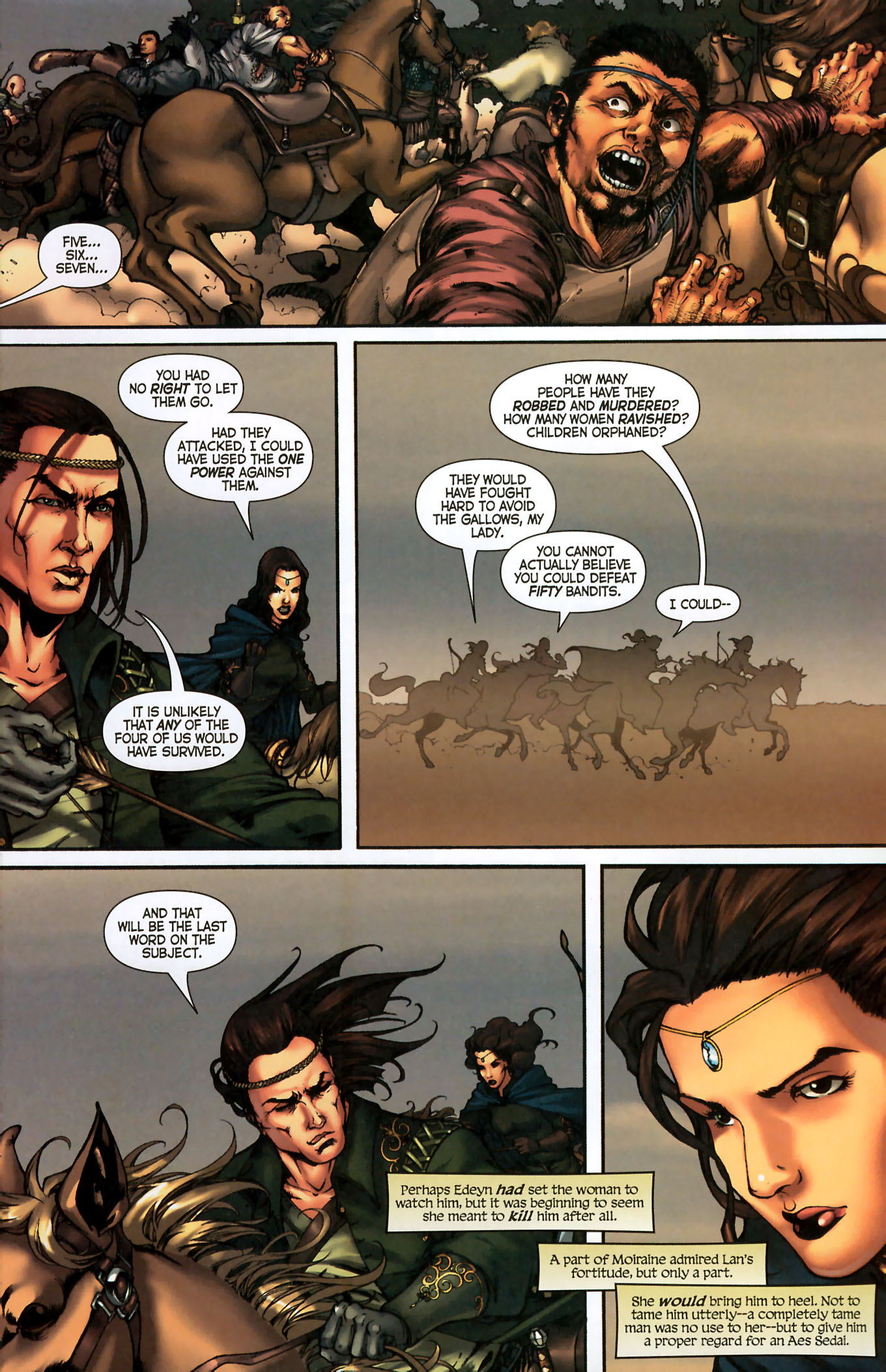 Read online Robert Jordan's The Wheel of Time: New Spring comic -  Issue #7 - 15