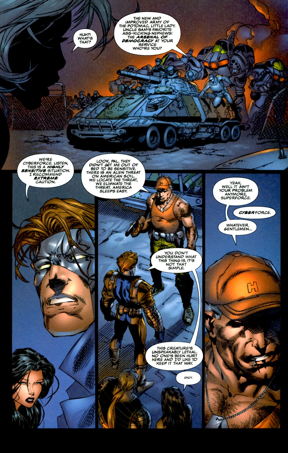 Read online Cyberforce (1993) comic -  Issue #22 - 17