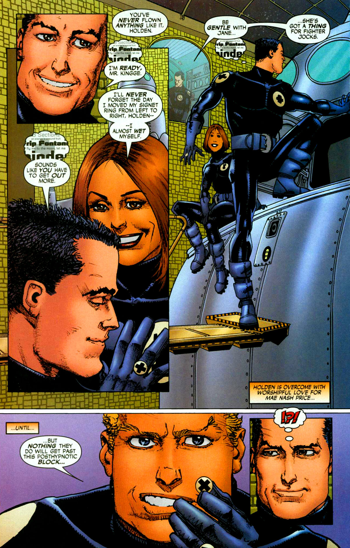 Read online Challengers of the Unknown (2004) comic -  Issue #6 - 10