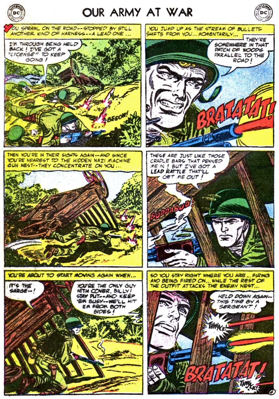 Read online Our Army at War (1952) comic -  Issue #43 - 6
