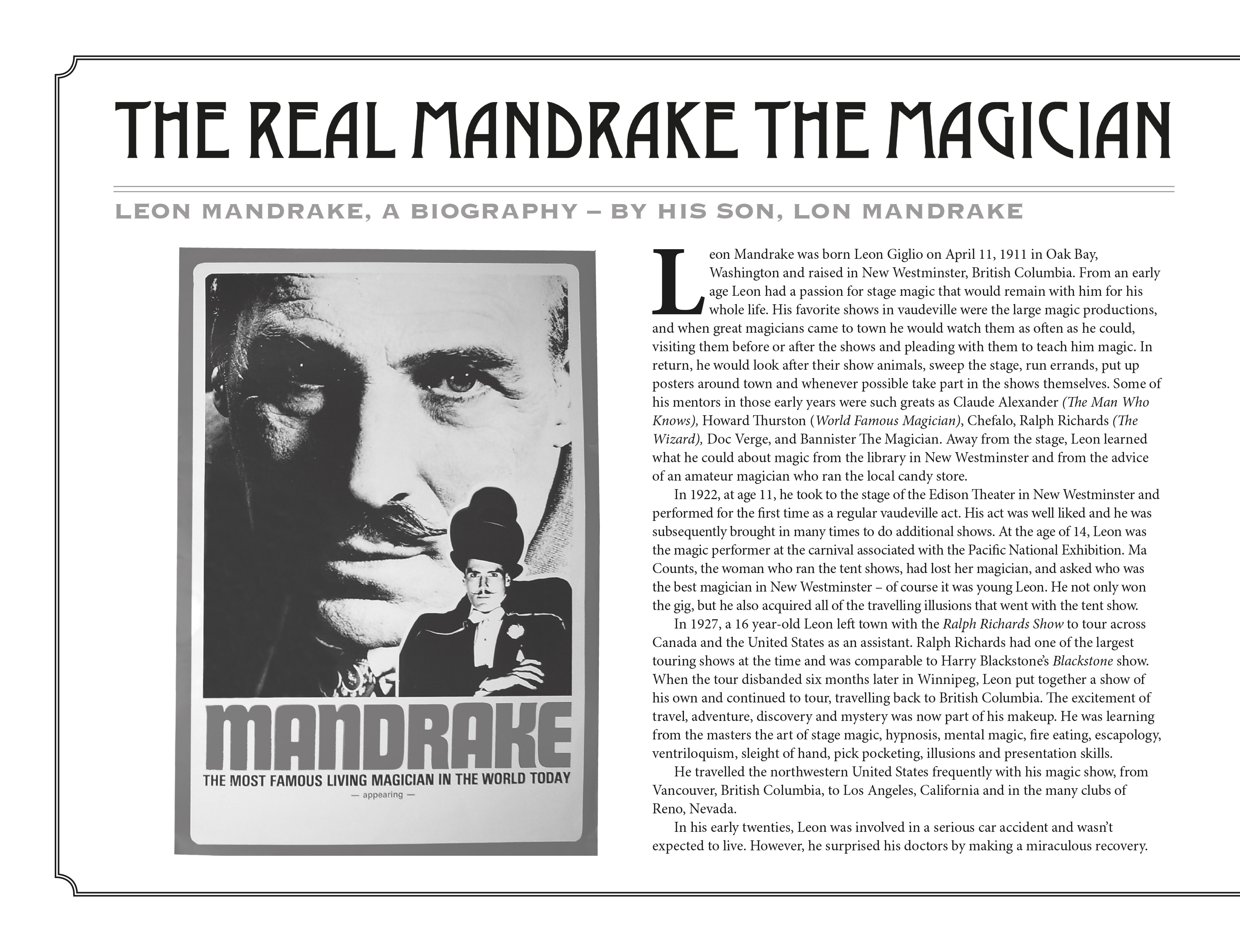 Read online Mandrake the Magician: The Fred Fredricks Sundays comic -  Issue # TPB (Part 1) - 7