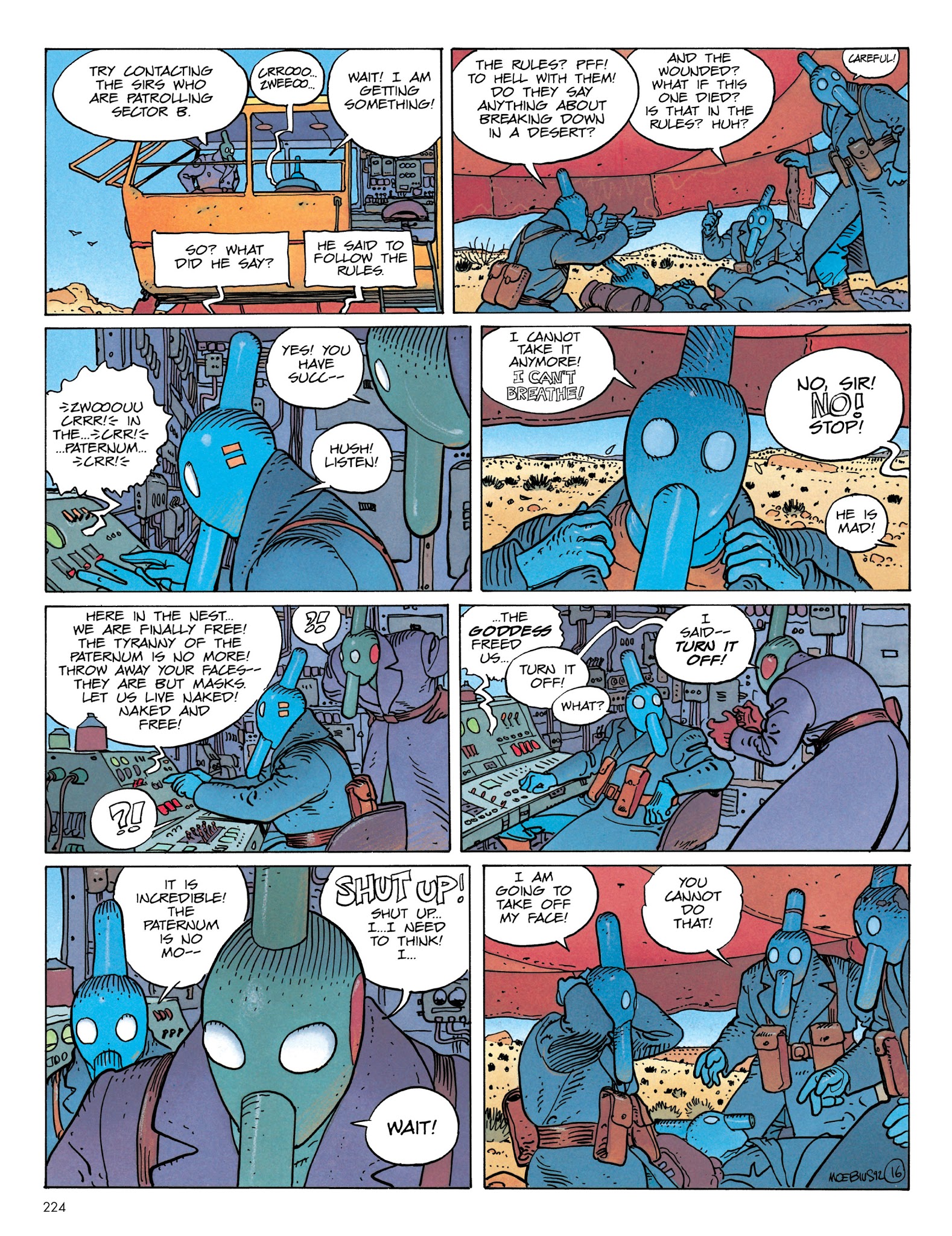 Read online Moebius Library comic -  Issue # TPB - 221