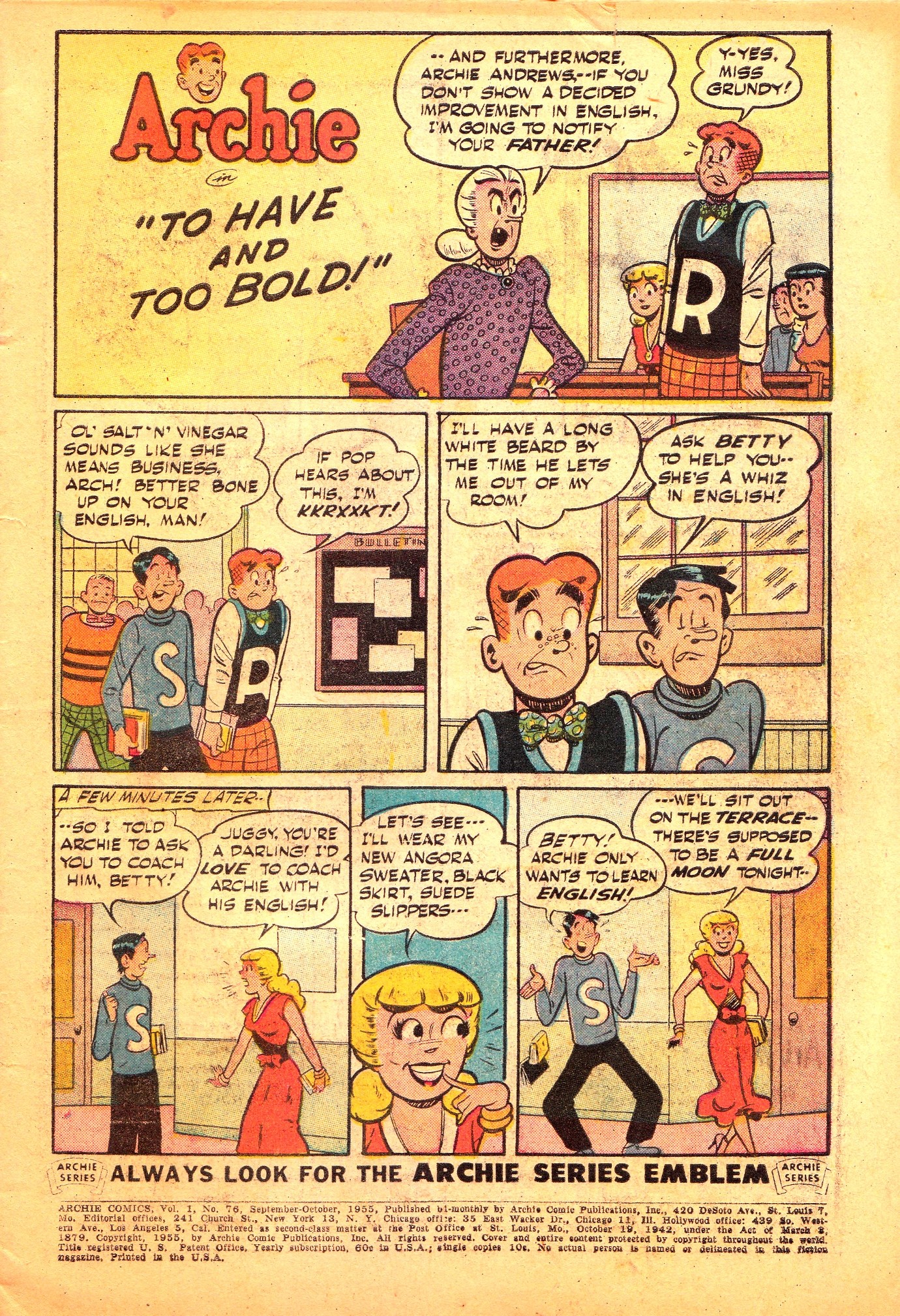 Read online Archie Comics comic -  Issue #076 - 3