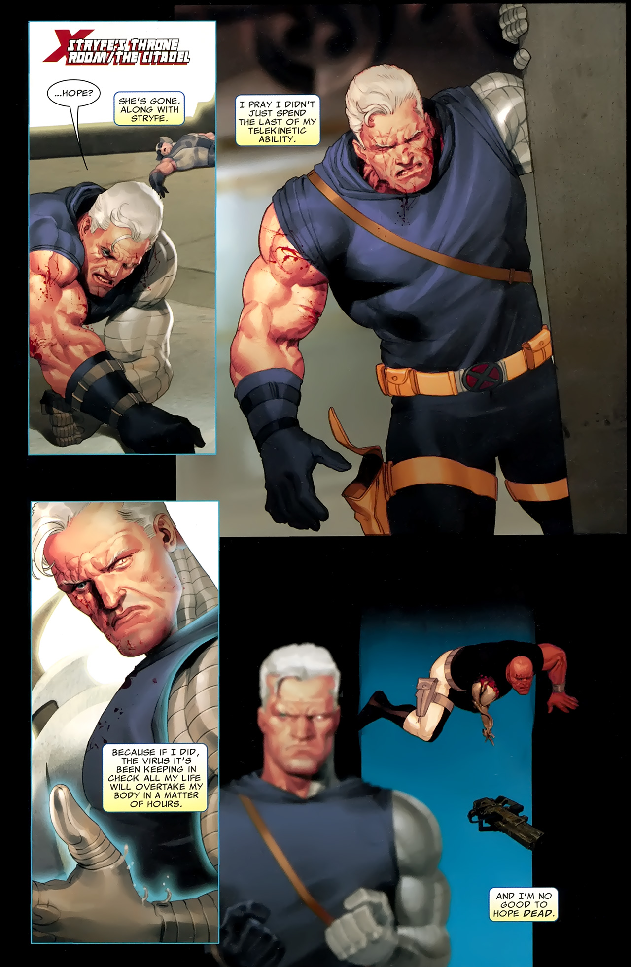 Read online Cable (2008) comic -  Issue #15 - 8