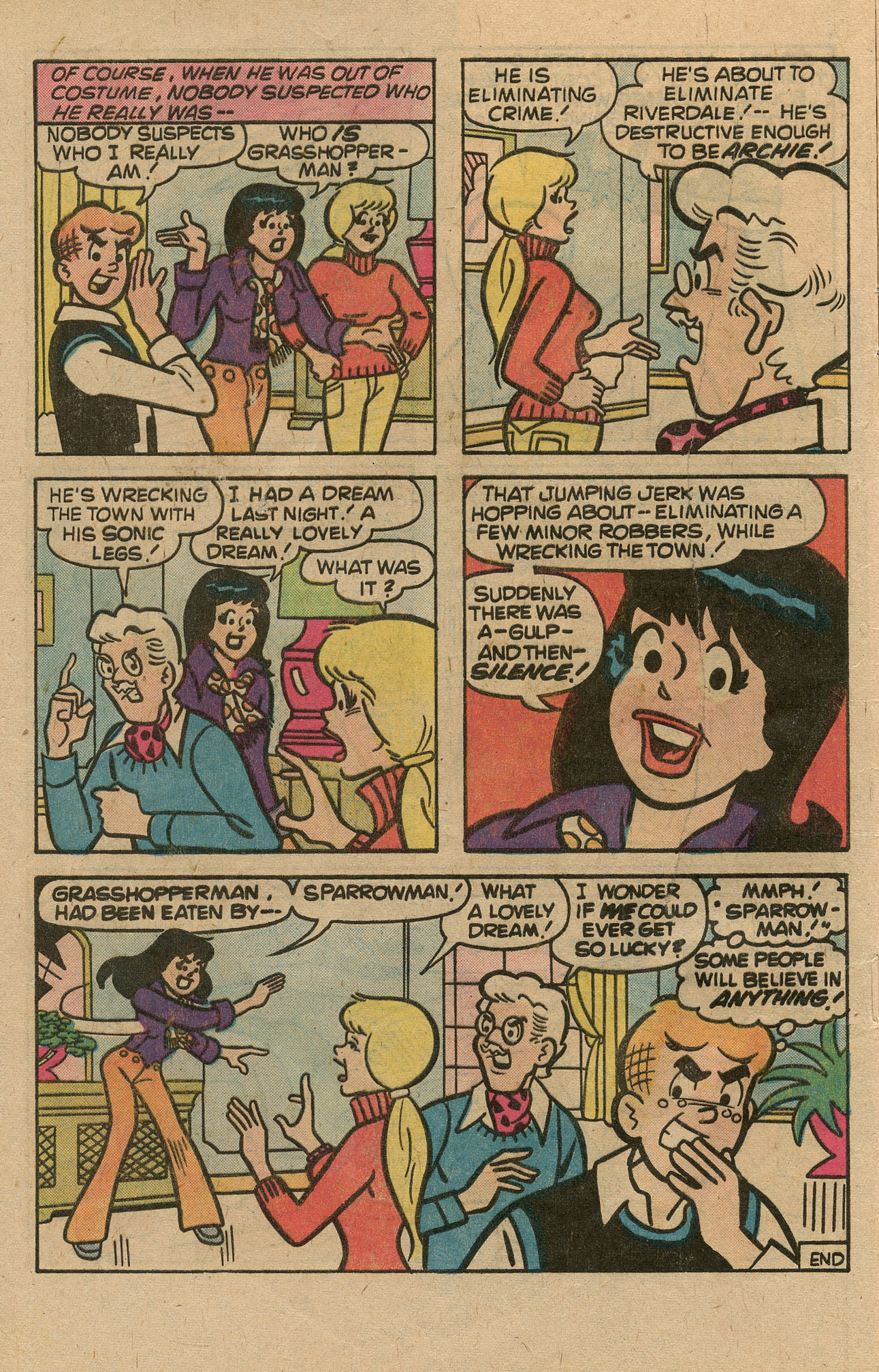 Read online Archie's TV Laugh-Out comic -  Issue #57 - 8