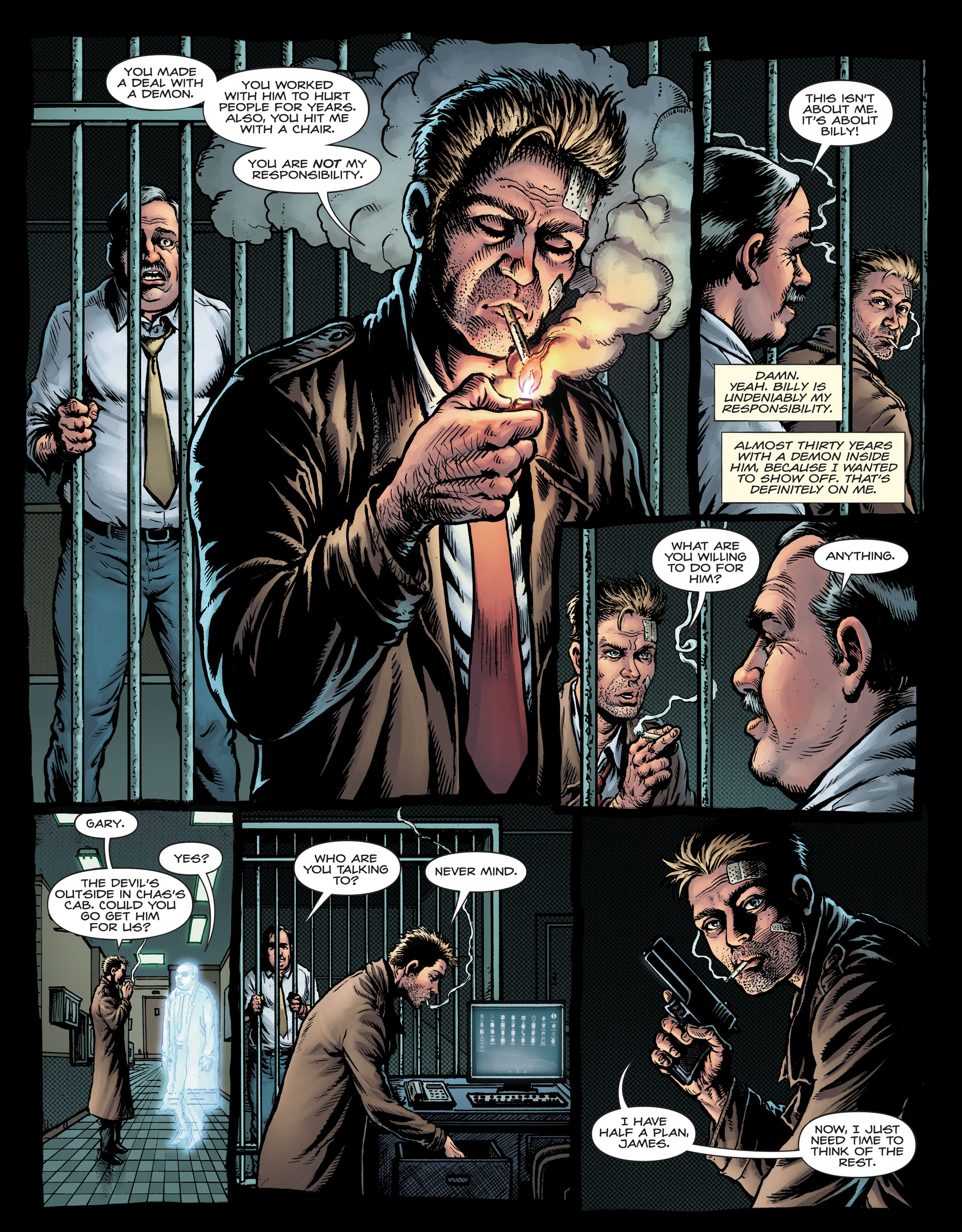 Read online Hellblazer: Rise and Fall comic -  Issue #3 - 10