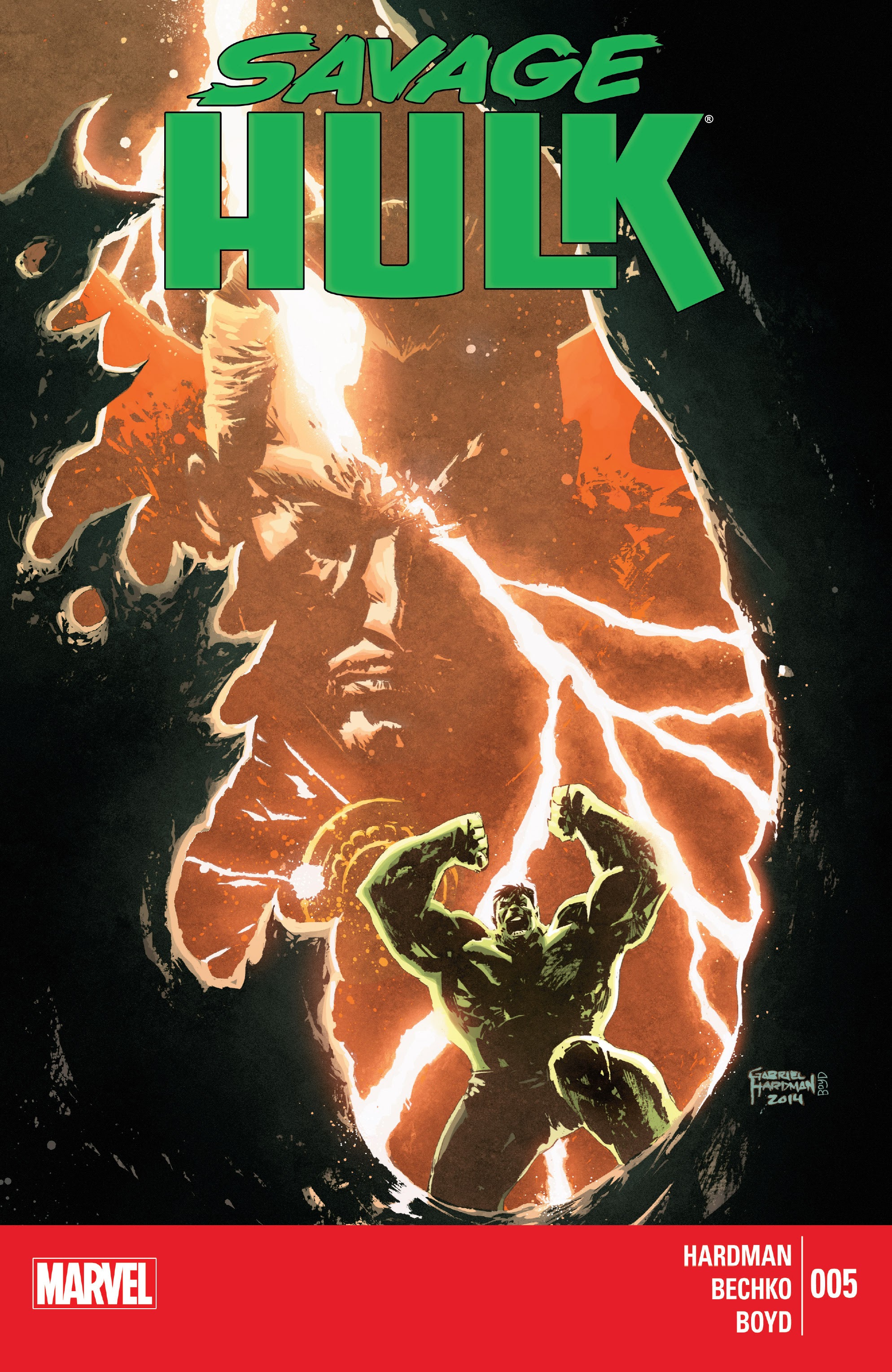 Read online Savage Hulk comic -  Issue #5 - 1