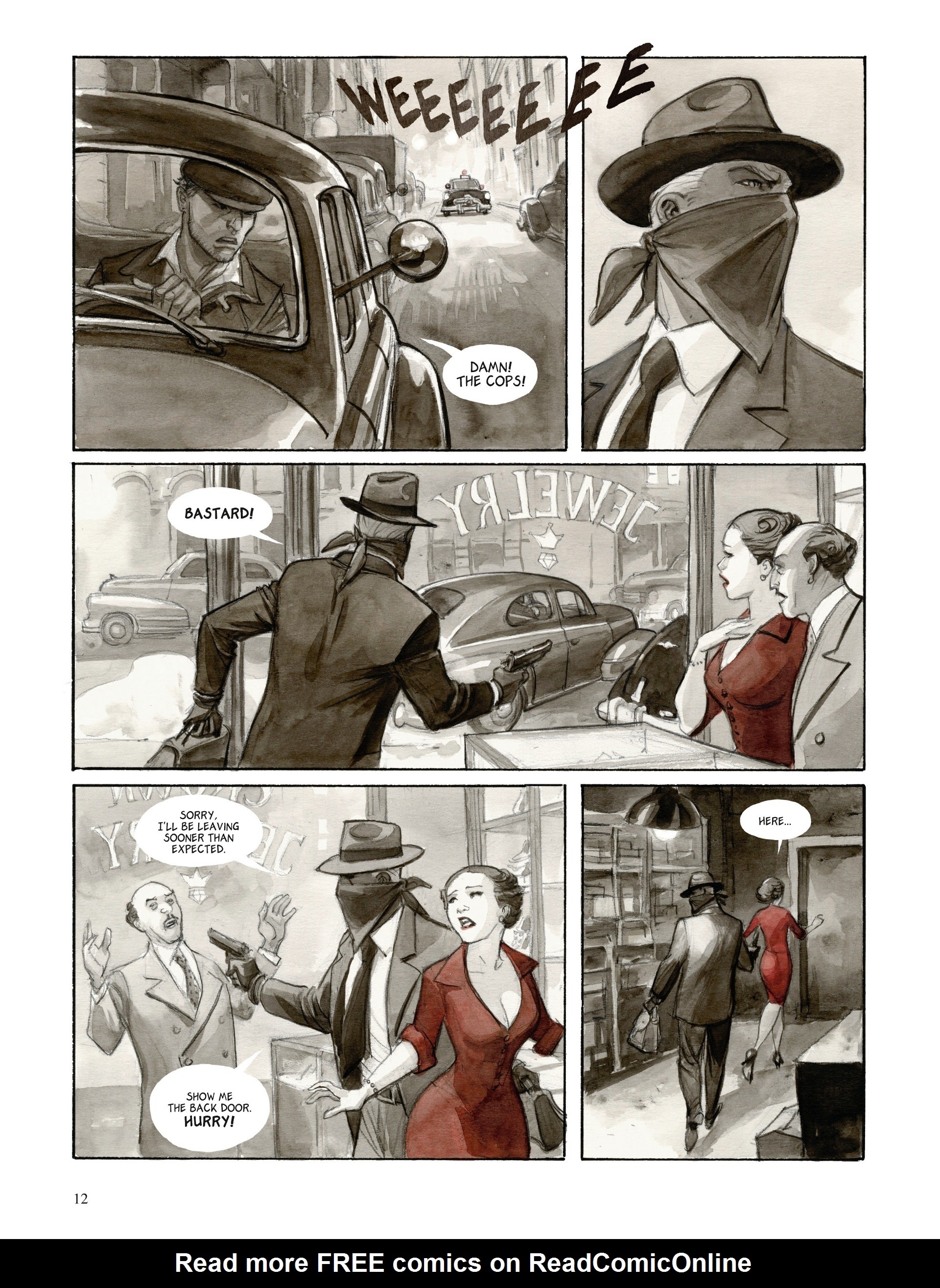 Read online Noir Burlesque comic -  Issue #1 - 11