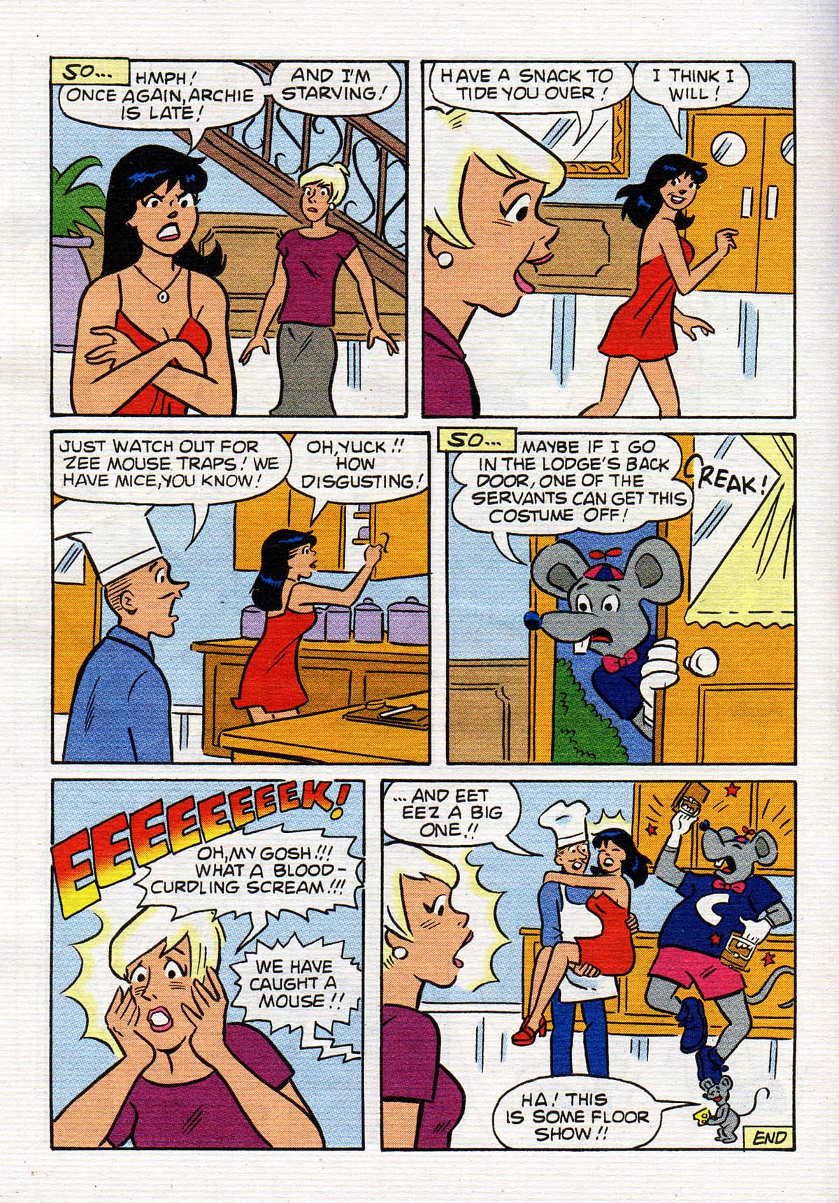 Read online Betty and Veronica Digest Magazine comic -  Issue #124 - 191