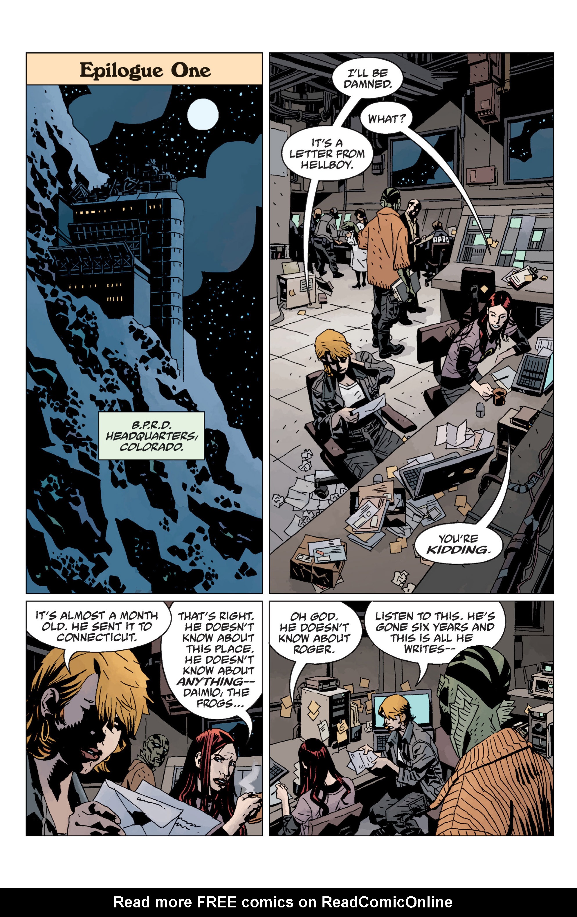 Read online Hellboy comic -  Issue #8 - 165