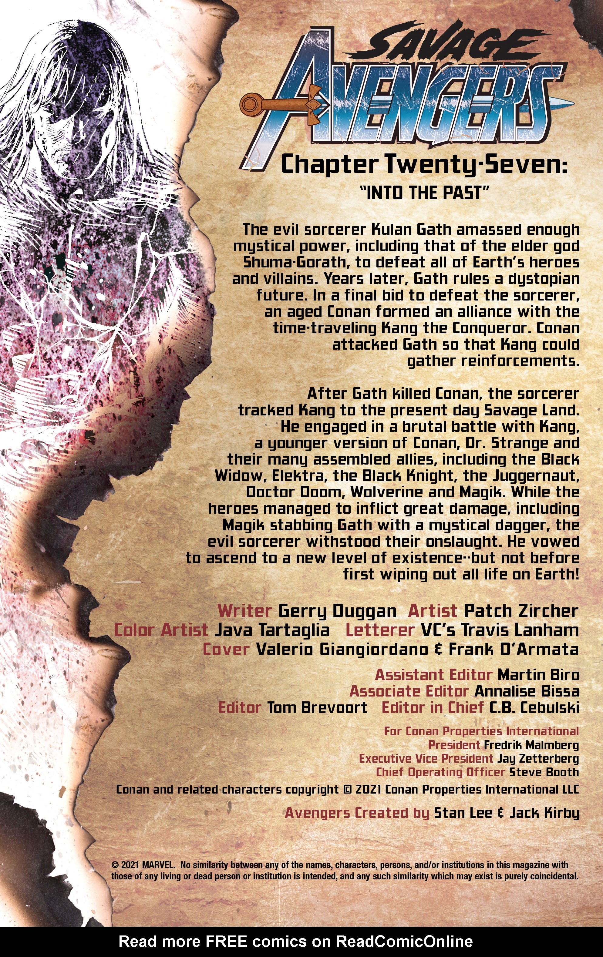 Read online Savage Avengers comic -  Issue #27 - 2