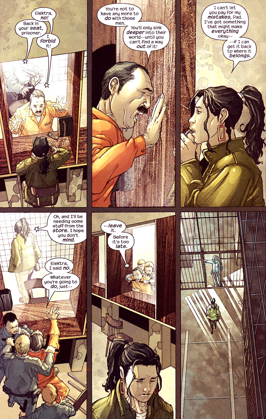 Read online Ultimate Elektra comic -  Issue #5 - 6