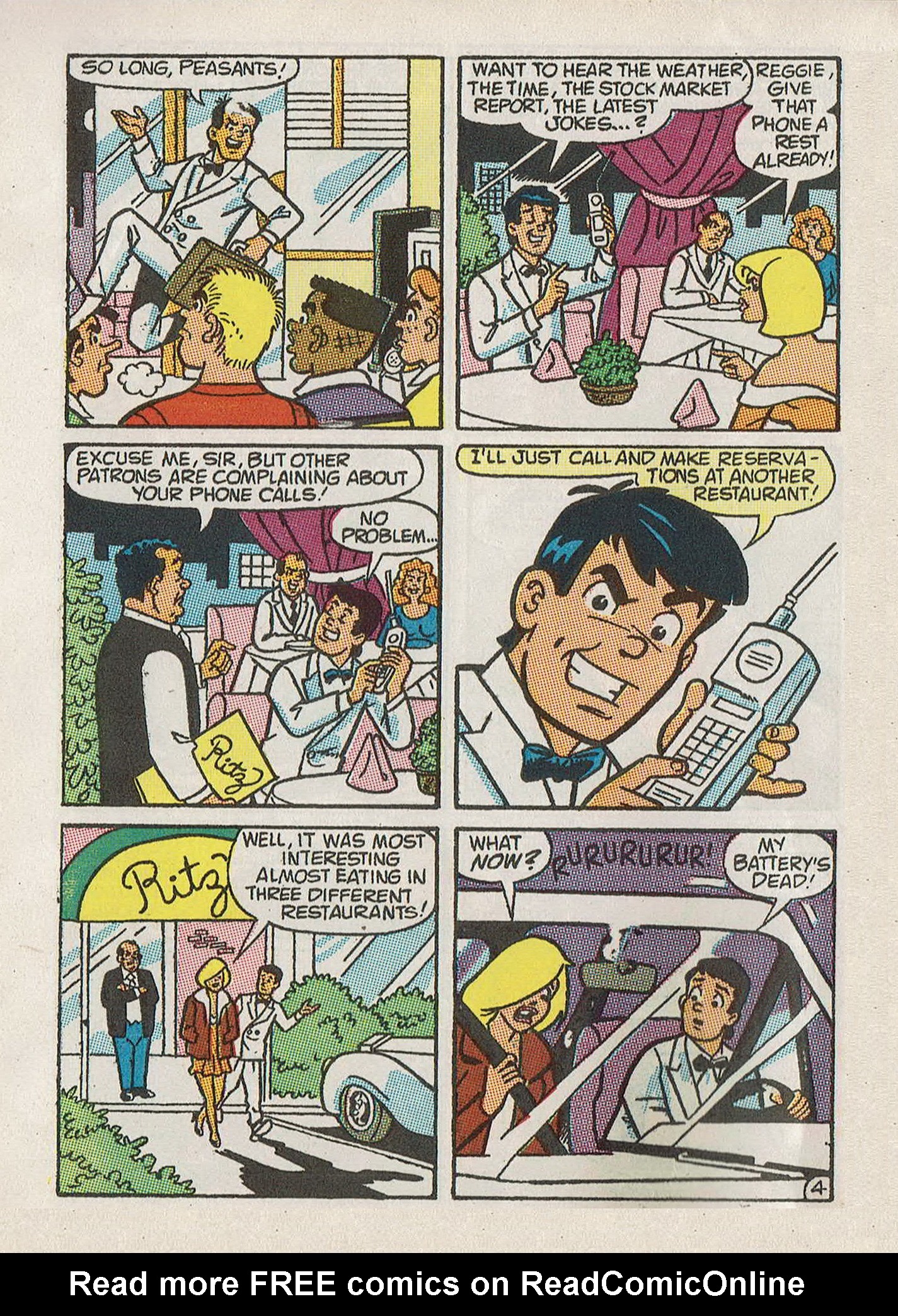 Read online Jughead Jones Comics Digest comic -  Issue #70 - 16