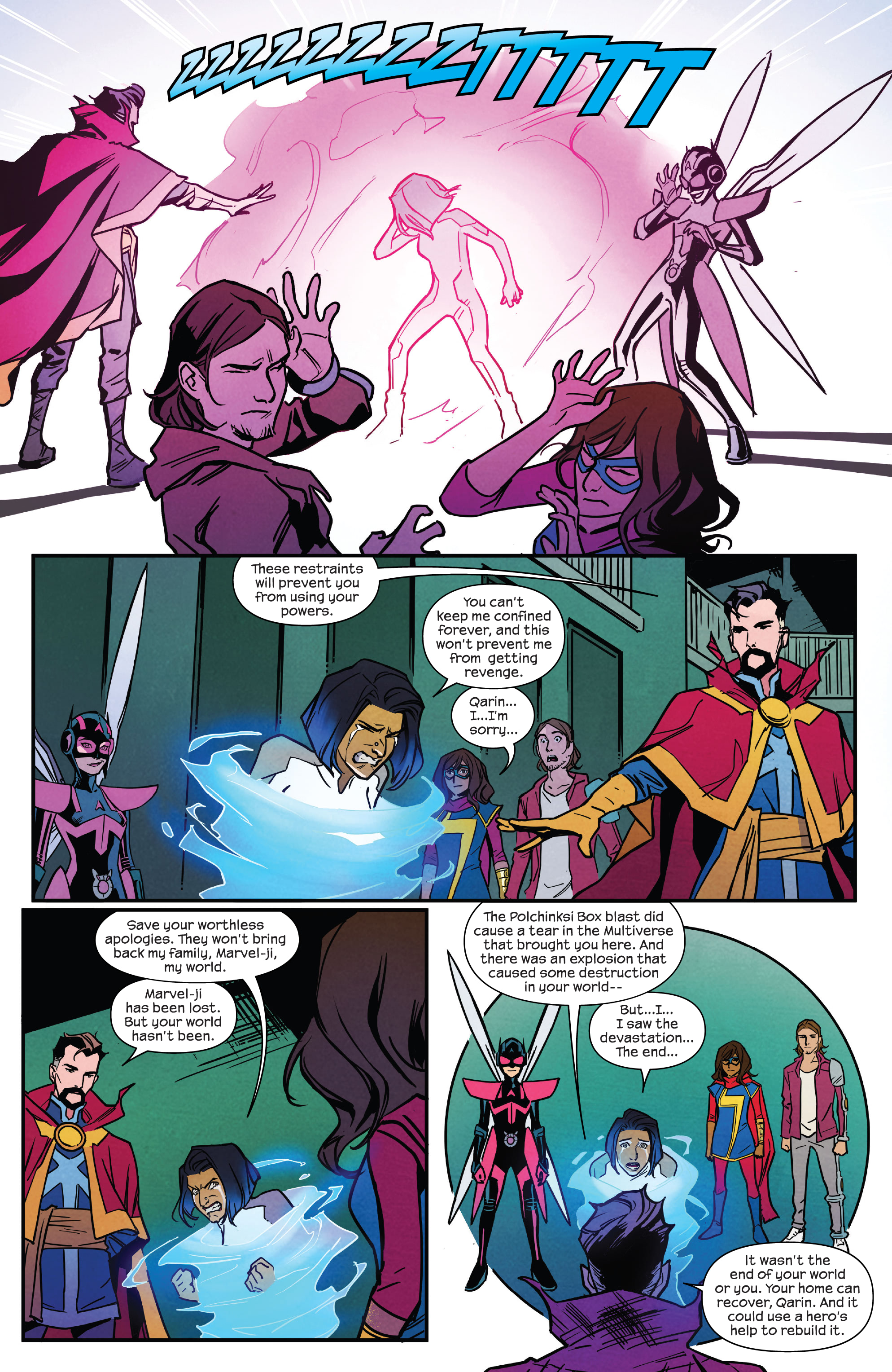 Read online Ms. Marvel: Beyond the Limit comic -  Issue #5 - 18