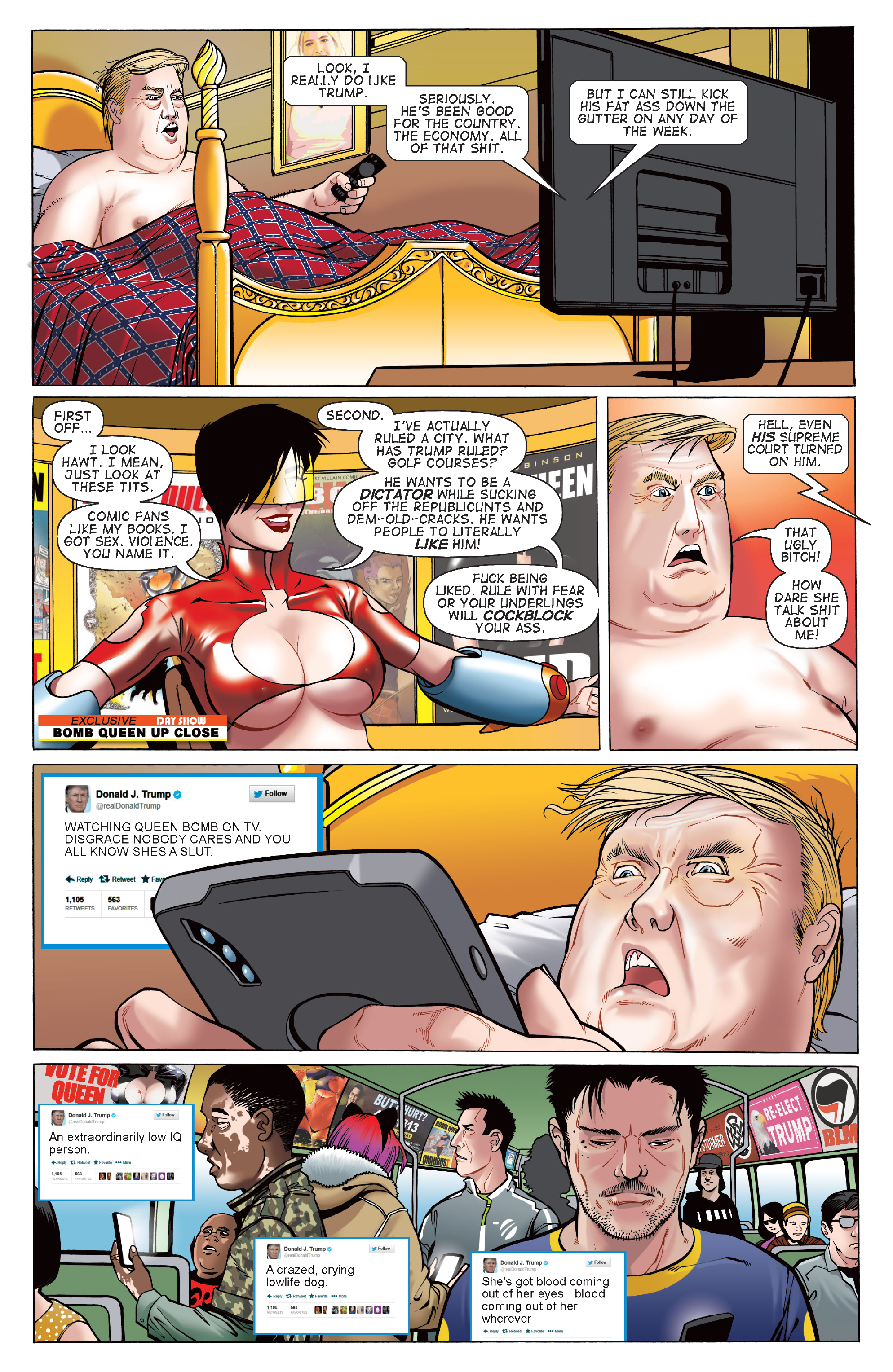 Read online Bomb Queen: Trump Card comic -  Issue #2 - 9