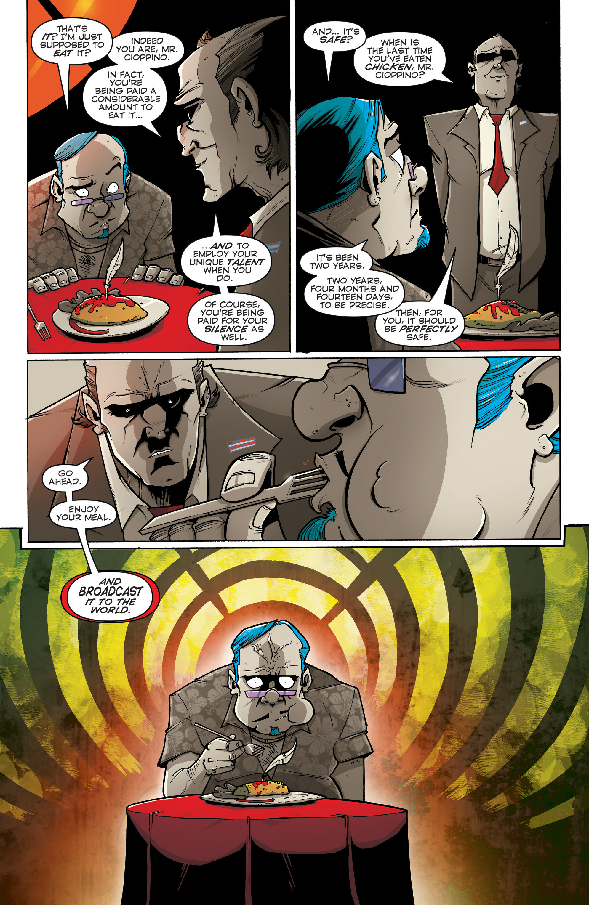 Read online Chew comic -  Issue #57 - 5