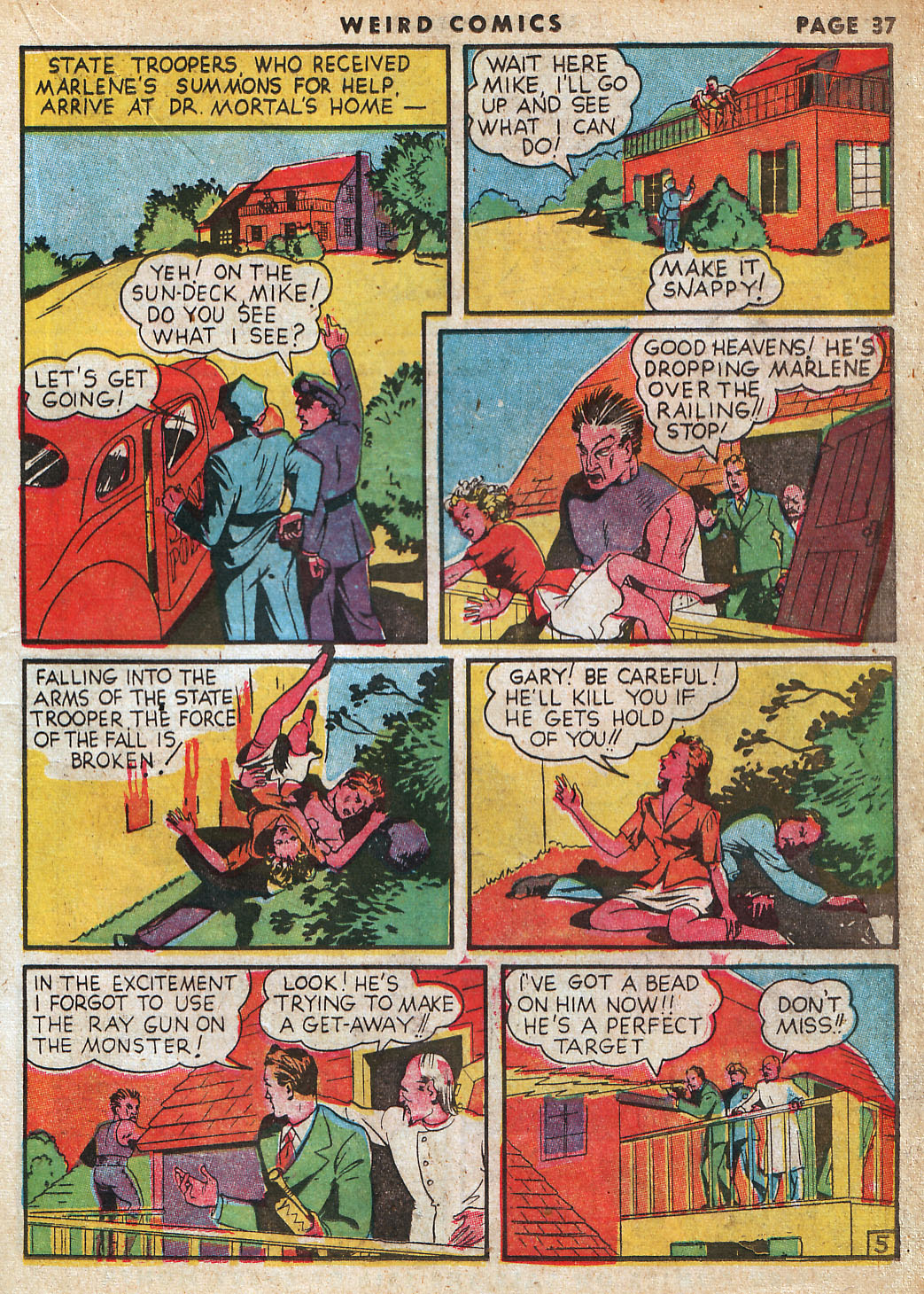 Read online Weird Comics comic -  Issue #3 - 39