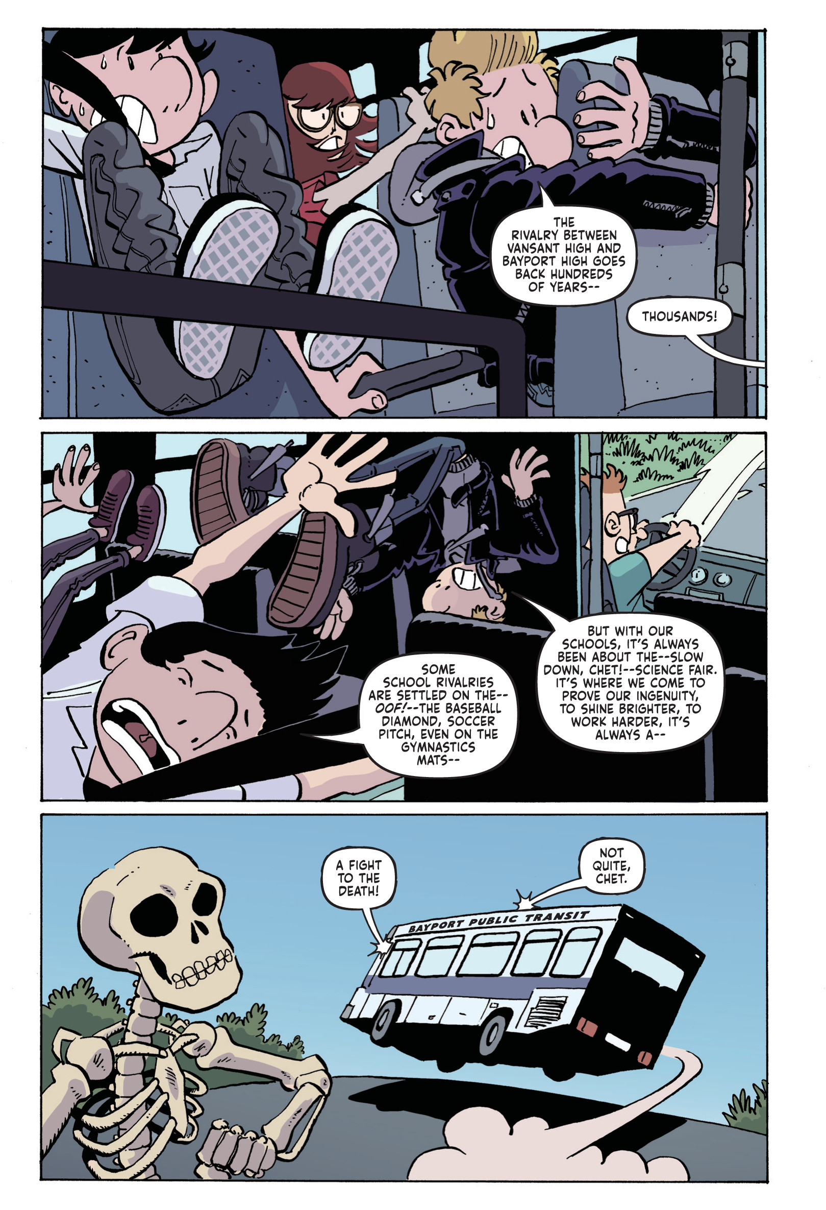 Read online Nancy Drew & the Hardy Boys: The Mystery of the Missing Adults! comic -  Issue # TPB - 32