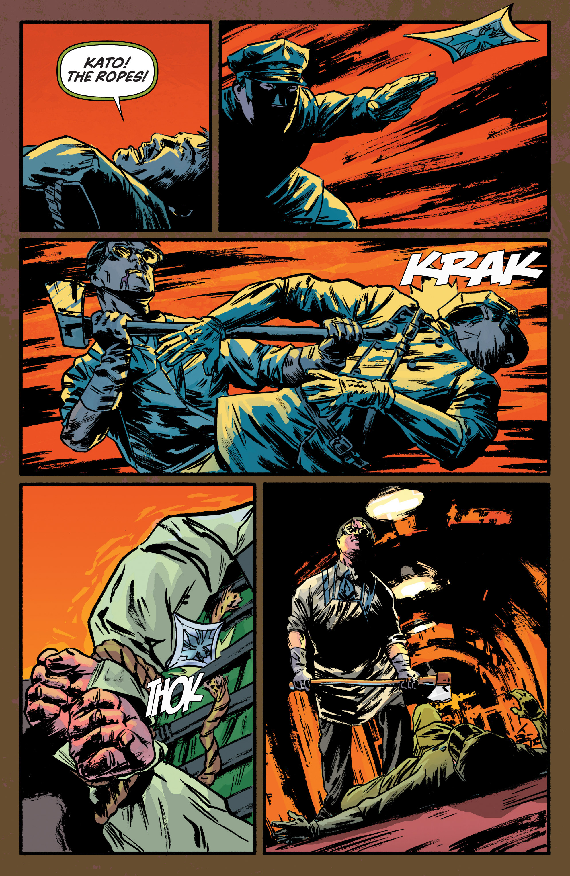 Green Hornet: Year One Issue #11 #12 - English 19