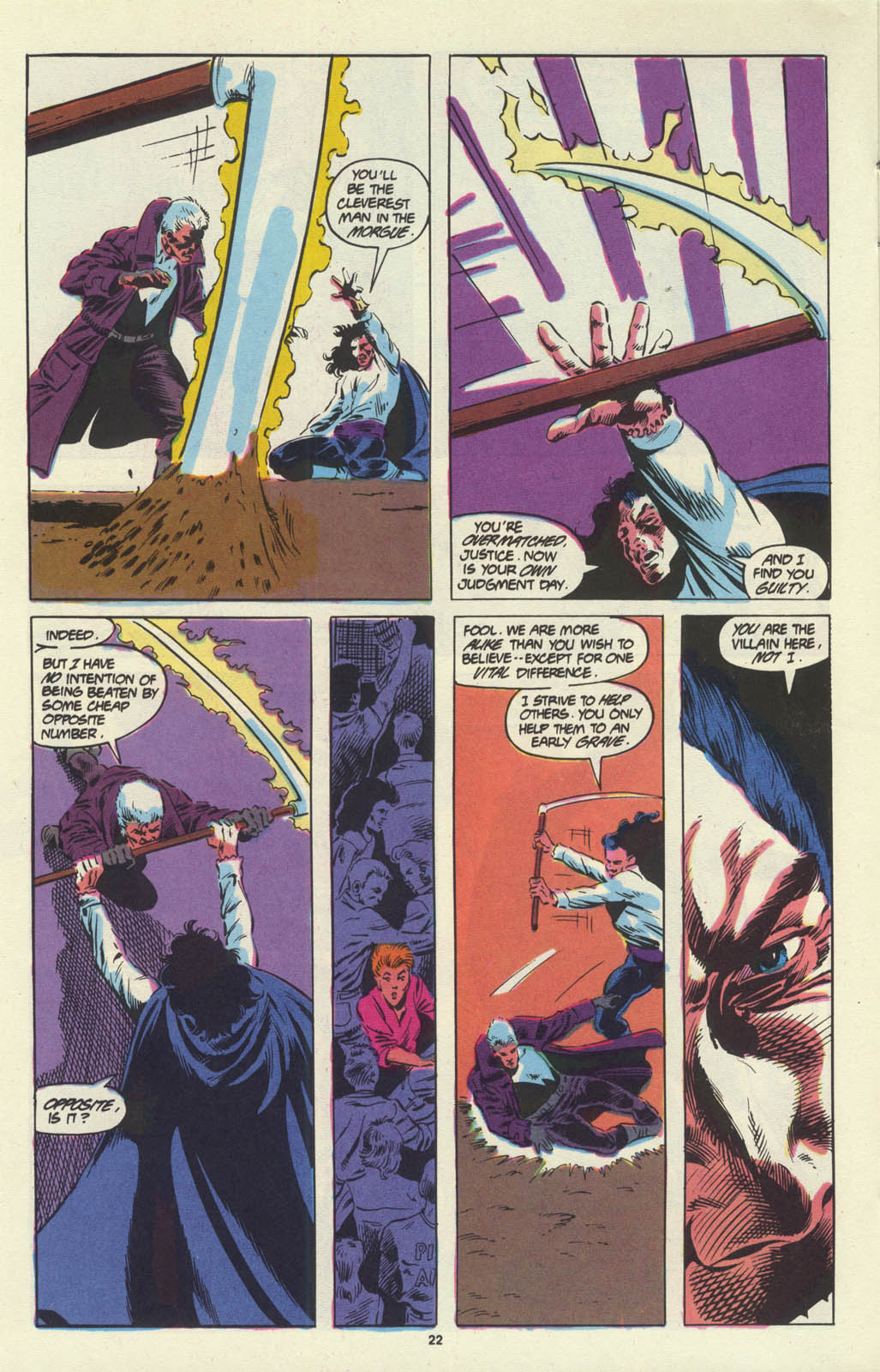 Read online Justice (1986) comic -  Issue #20 - 23