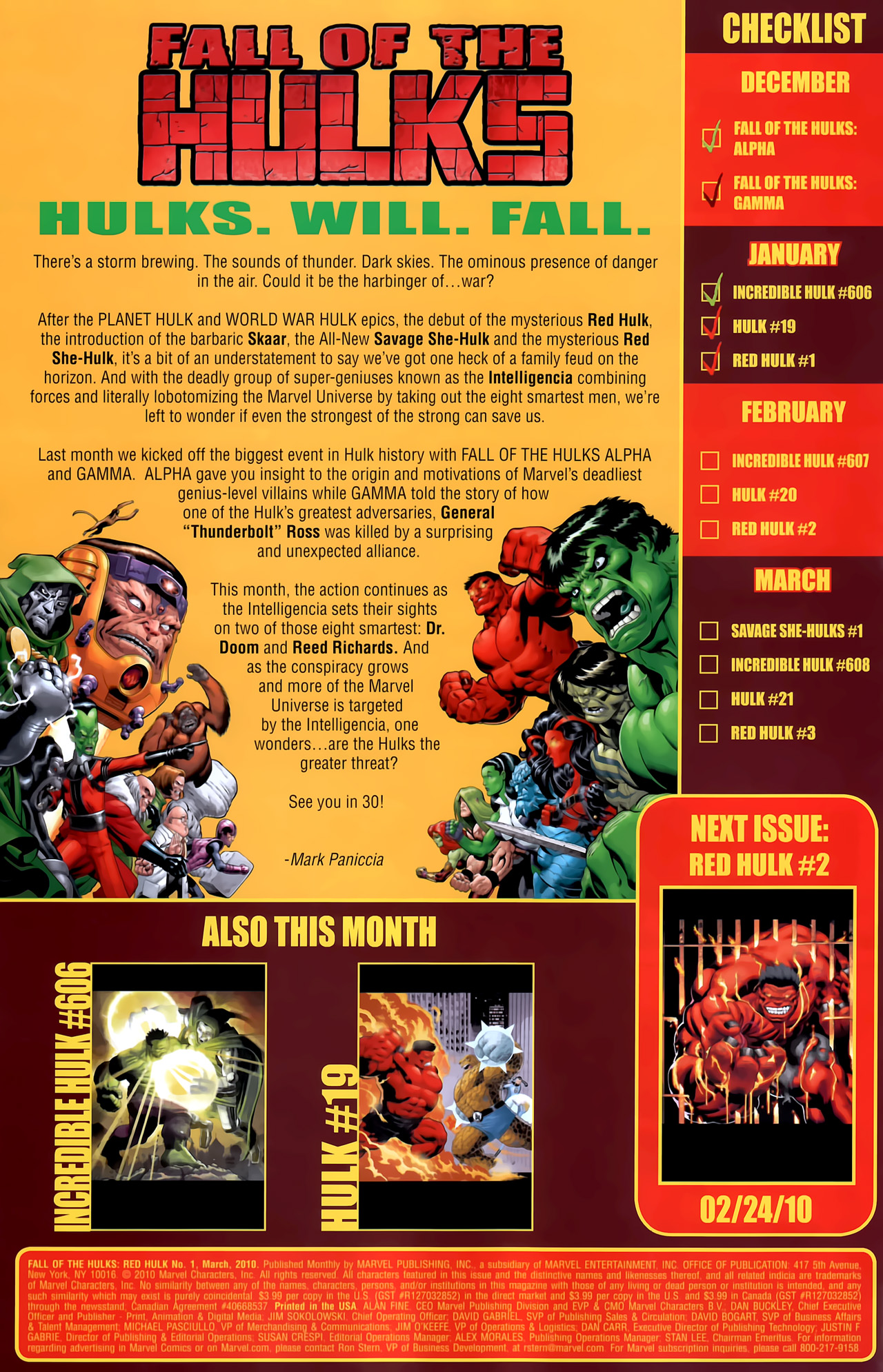 Read online Fall of the Hulks: Red Hulk comic -  Issue #1 - 29