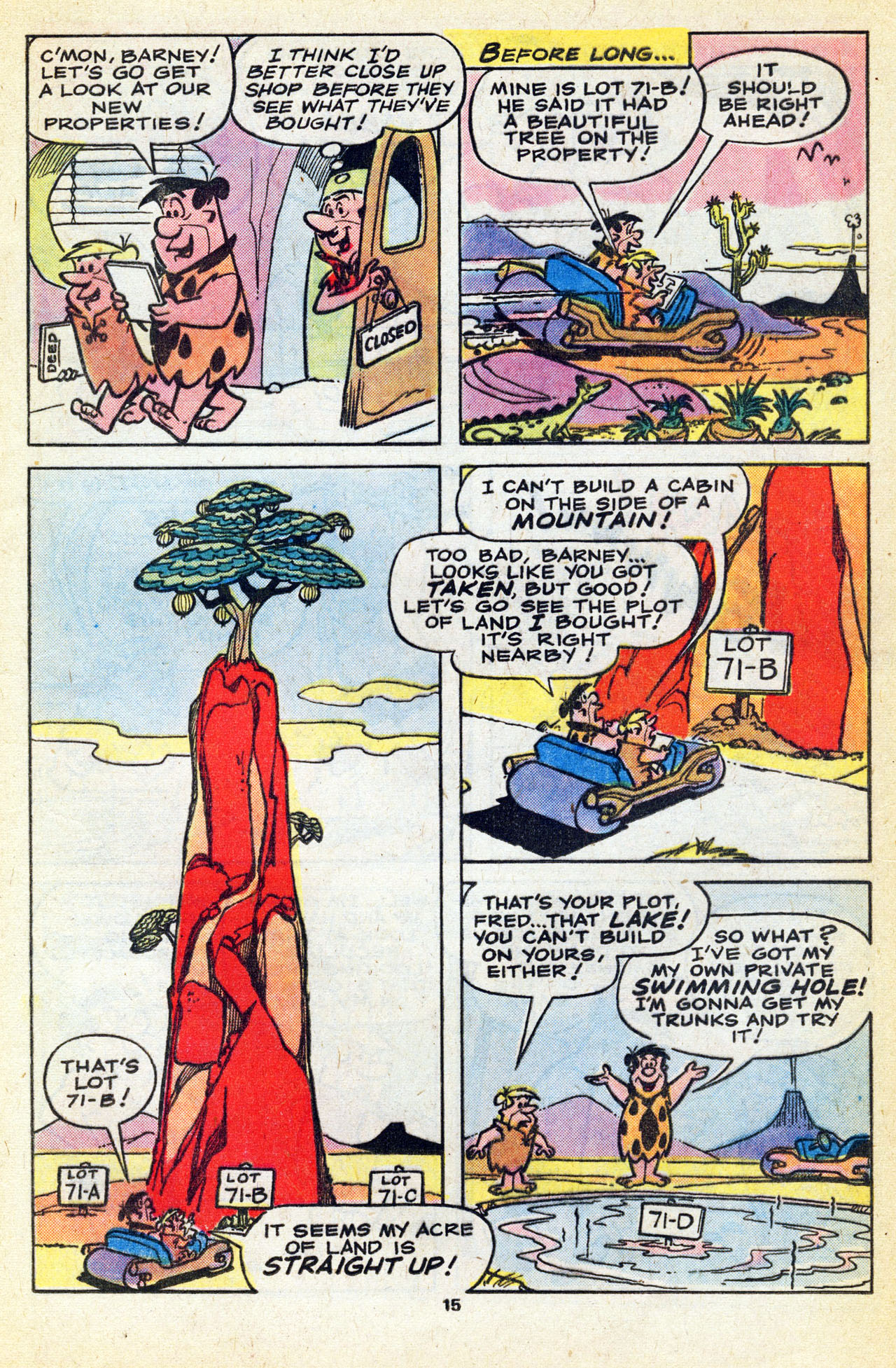 Read online The Flintstones (1977) comic -  Issue #7 - 17