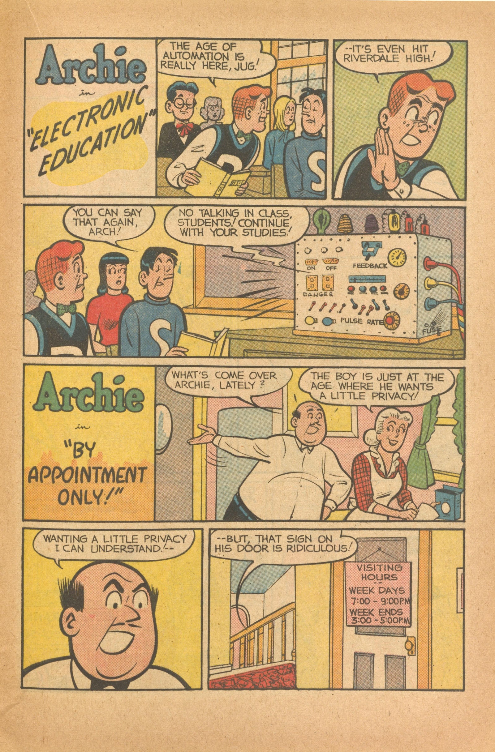 Read online Archie's Joke Book Magazine comic -  Issue #53 - 21