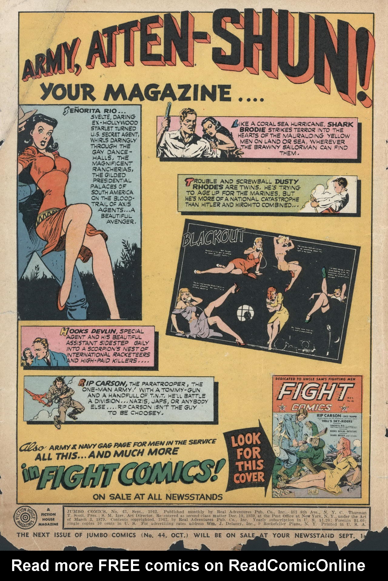 Read online Jumbo Comics comic -  Issue #43 - 2