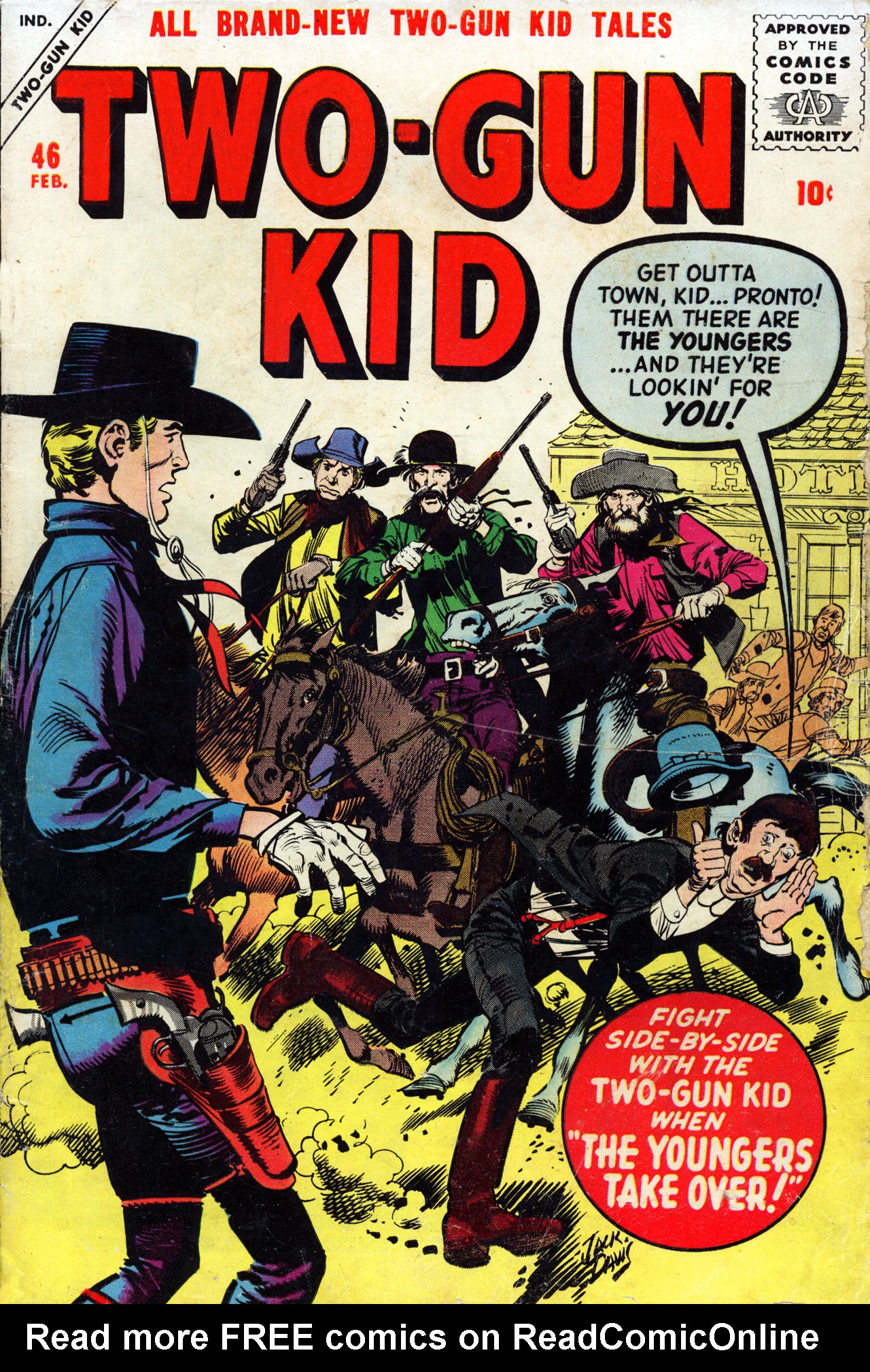 Read online Two-Gun Kid comic -  Issue #46 - 1