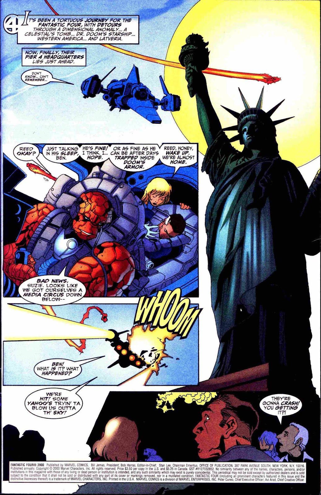 Fantastic Four (1998) issue Annual 2000 - Page 2