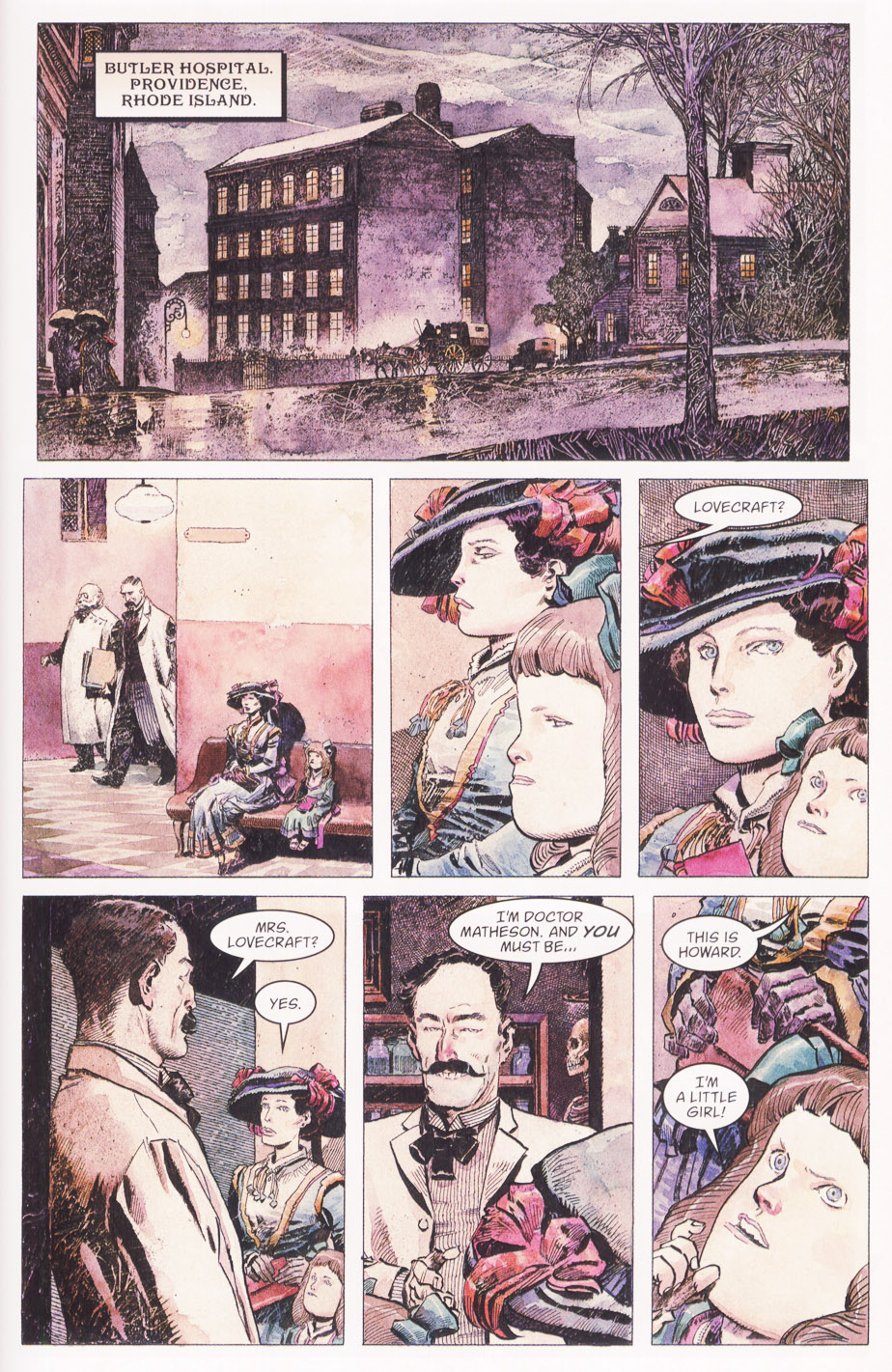 Read online Lovecraft comic -  Issue # TPB - 10