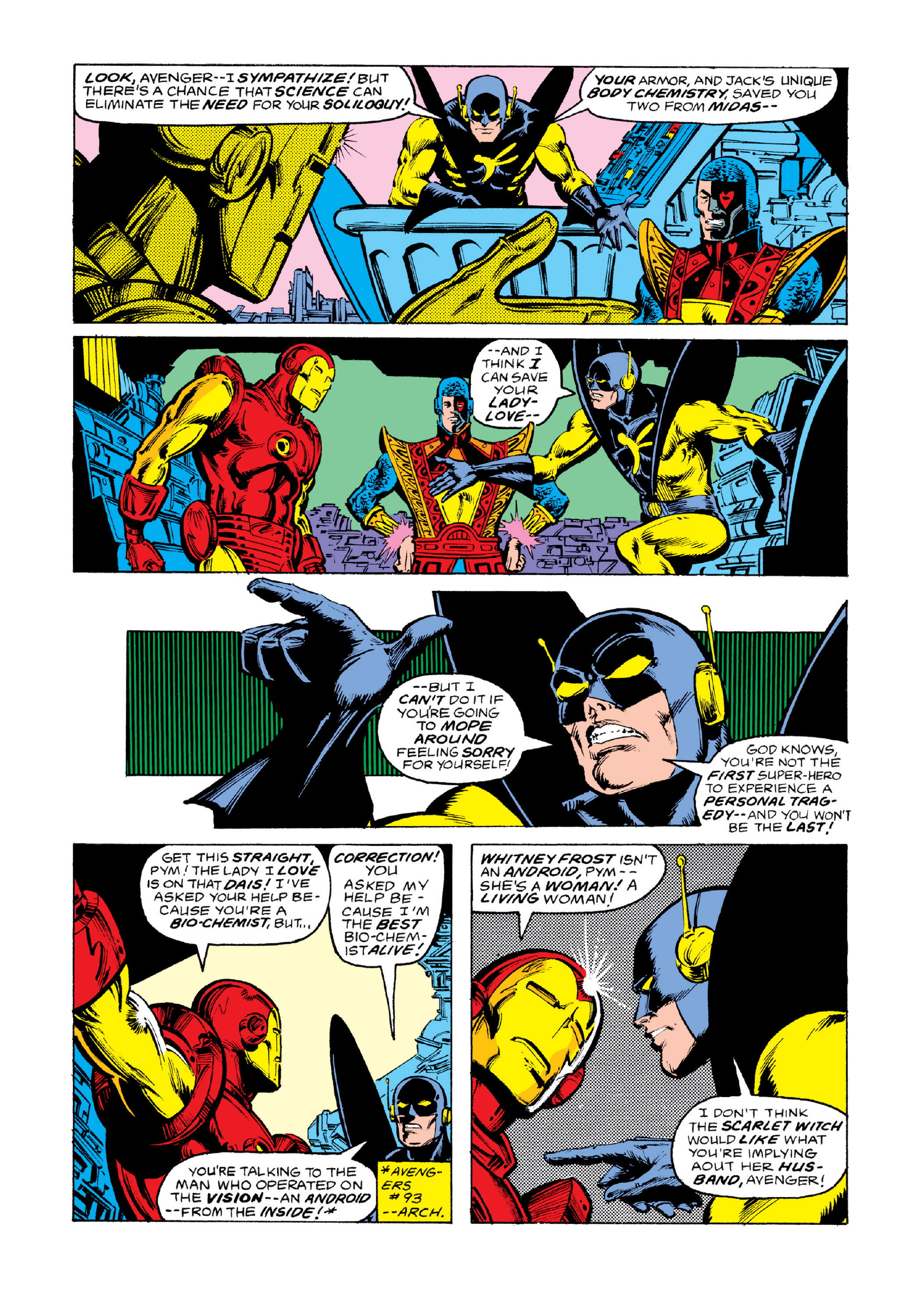 Read online Marvel Masterworks: The Invincible Iron Man comic -  Issue # TPB 12 (Part 3) - 43