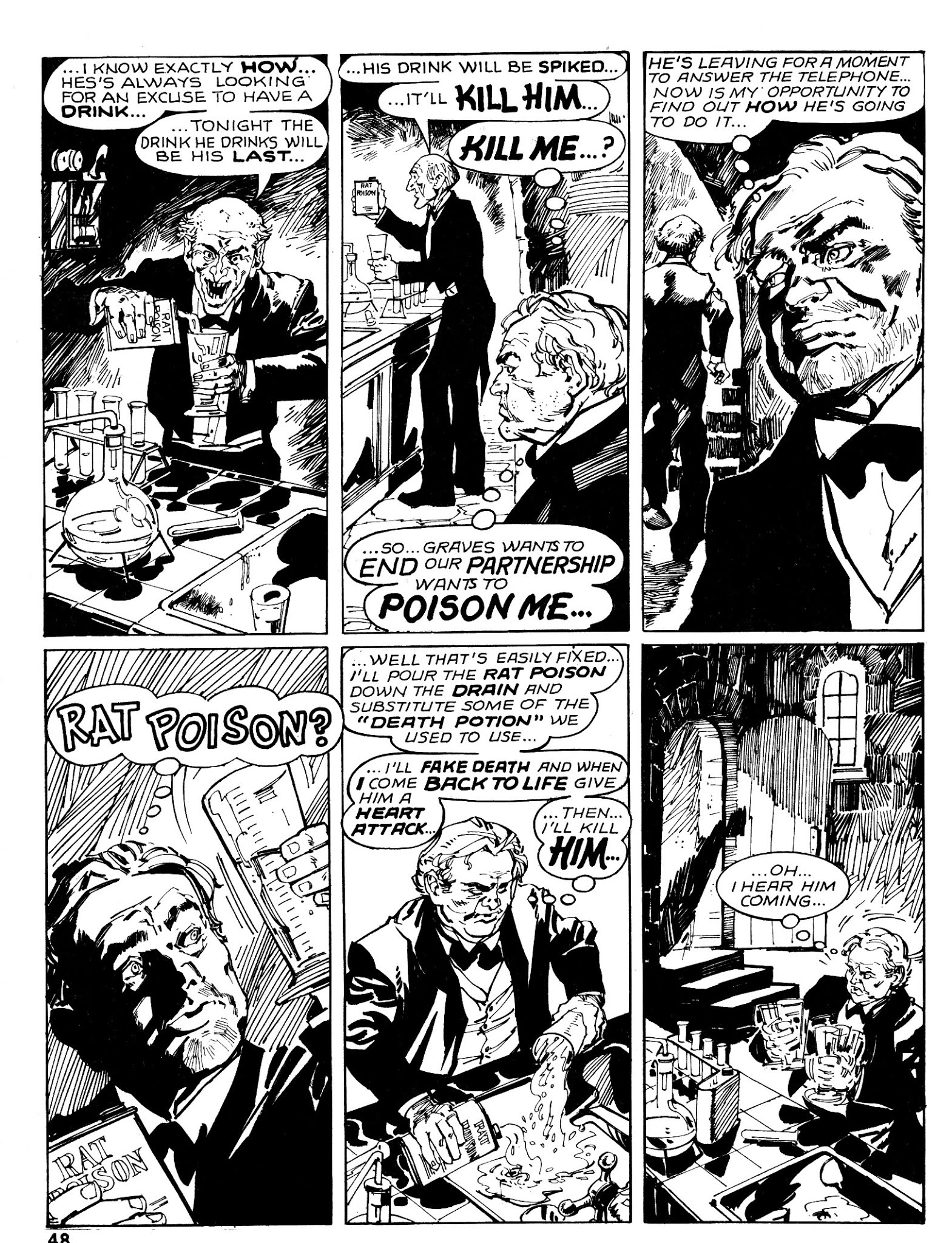 Read online Scream (1973) comic -  Issue #3 - 48