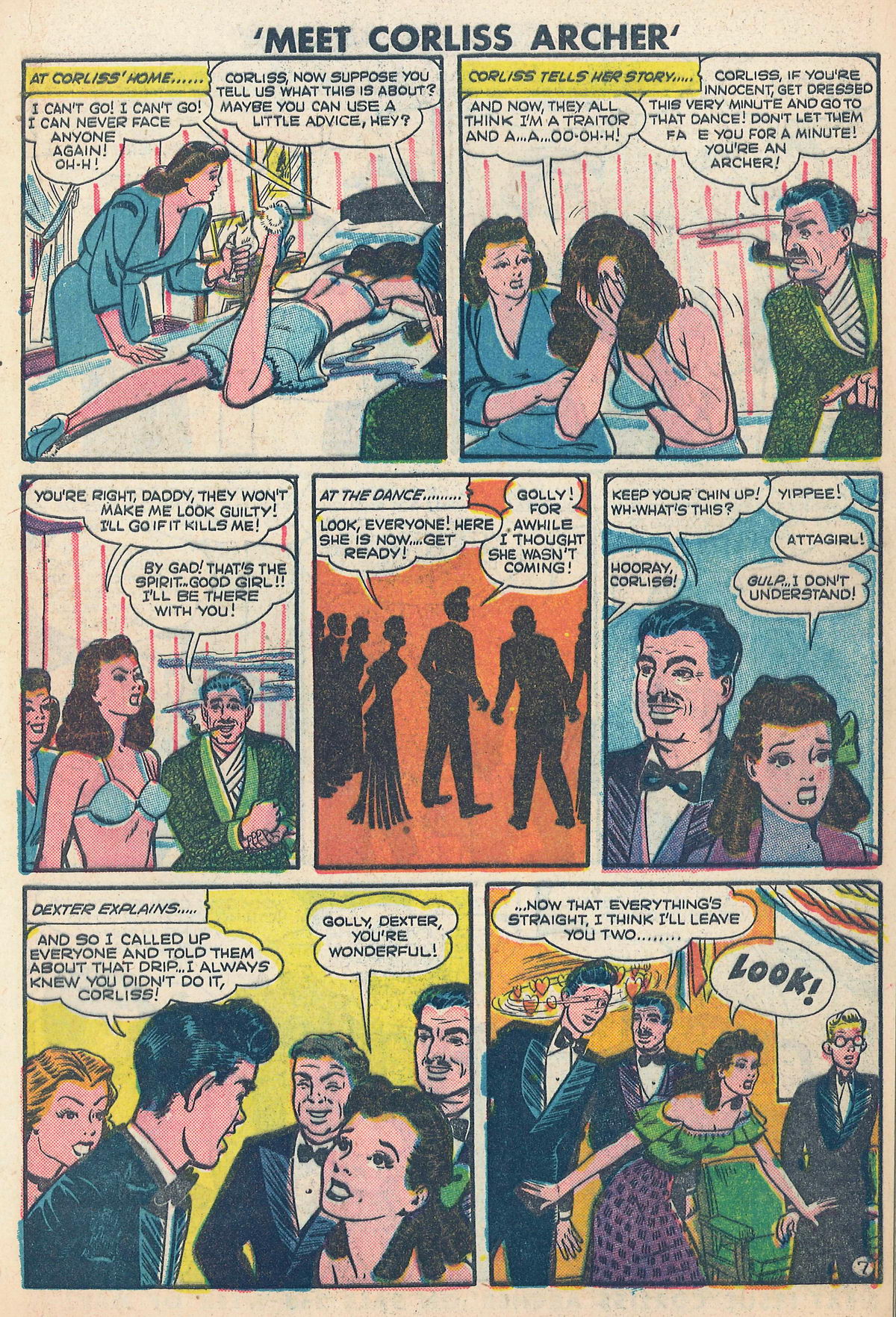 Read online Meet Corliss Archer comic -  Issue #2 - 17