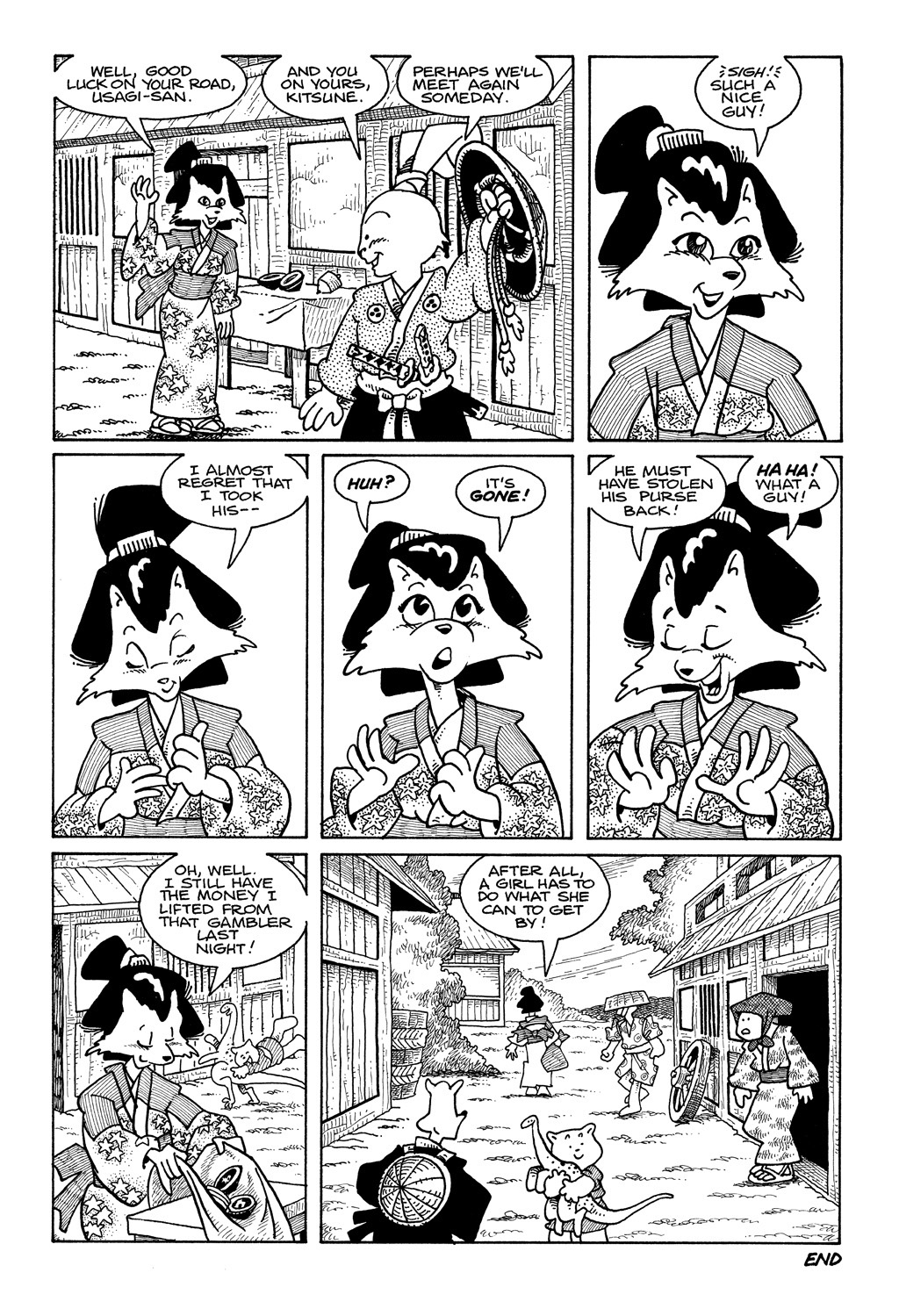Read online Usagi Yojimbo (1987) comic -  Issue #32 - 21