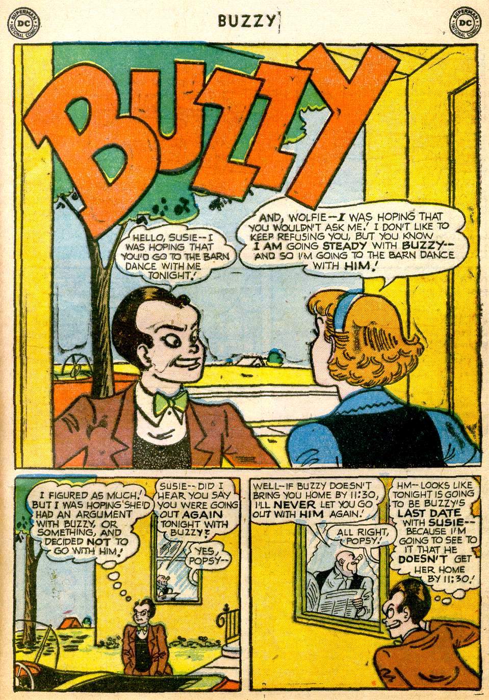 Read online Buzzy comic -  Issue #39 - 41