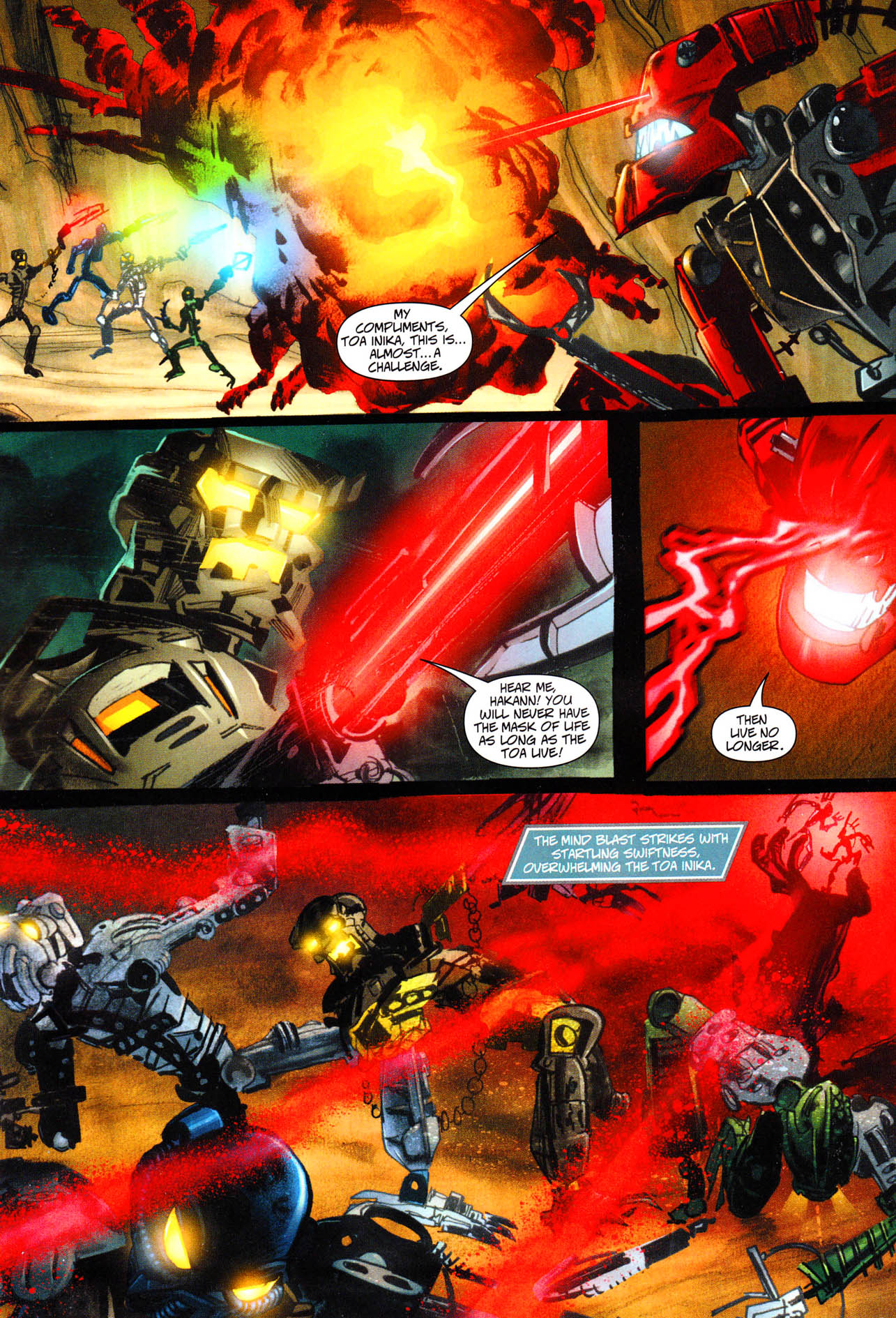 Read online Bionicle: Ignition comic -  Issue #3 - 13