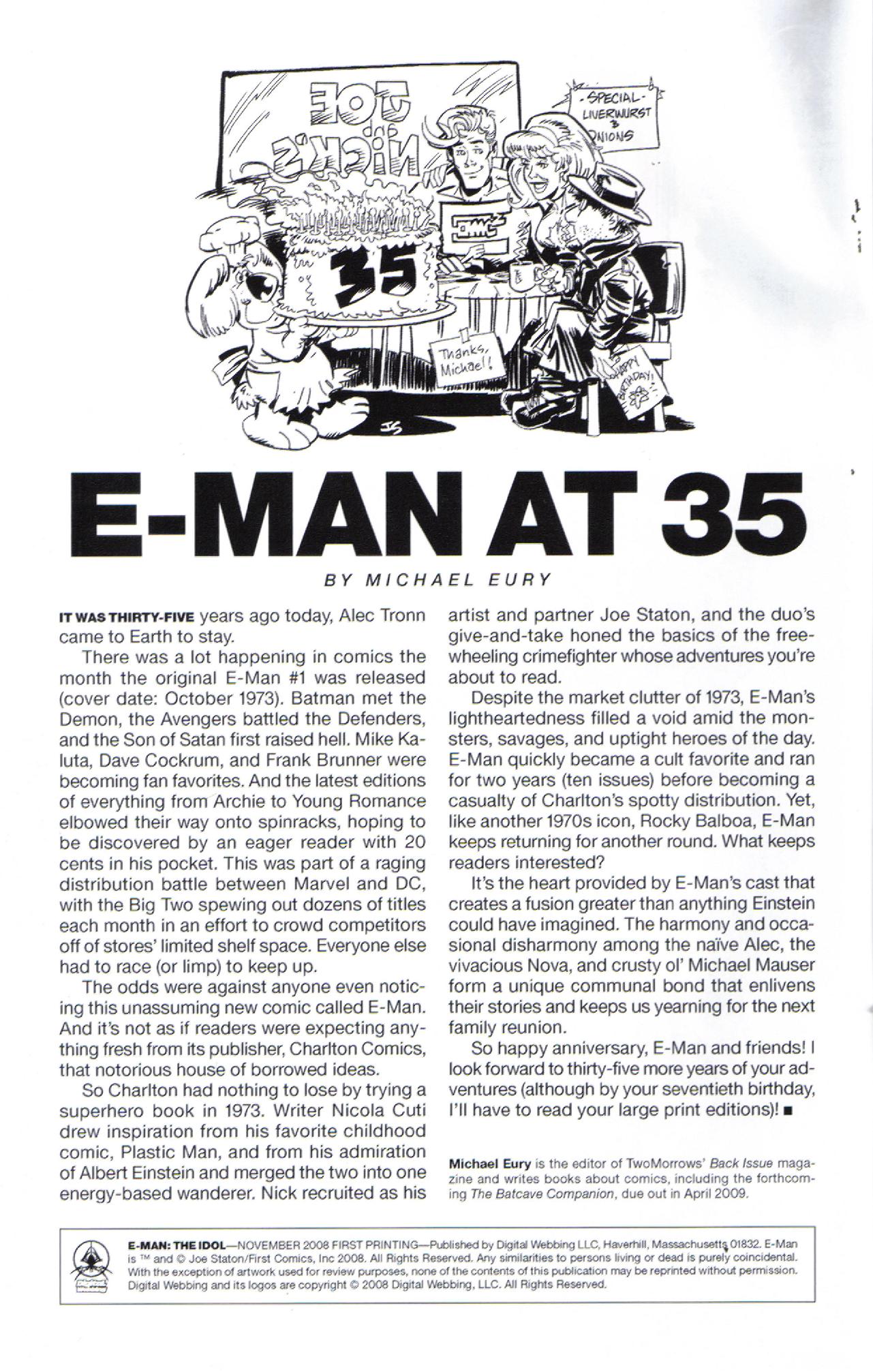 Read online E-Man:The Idol comic -  Issue # Full - 2
