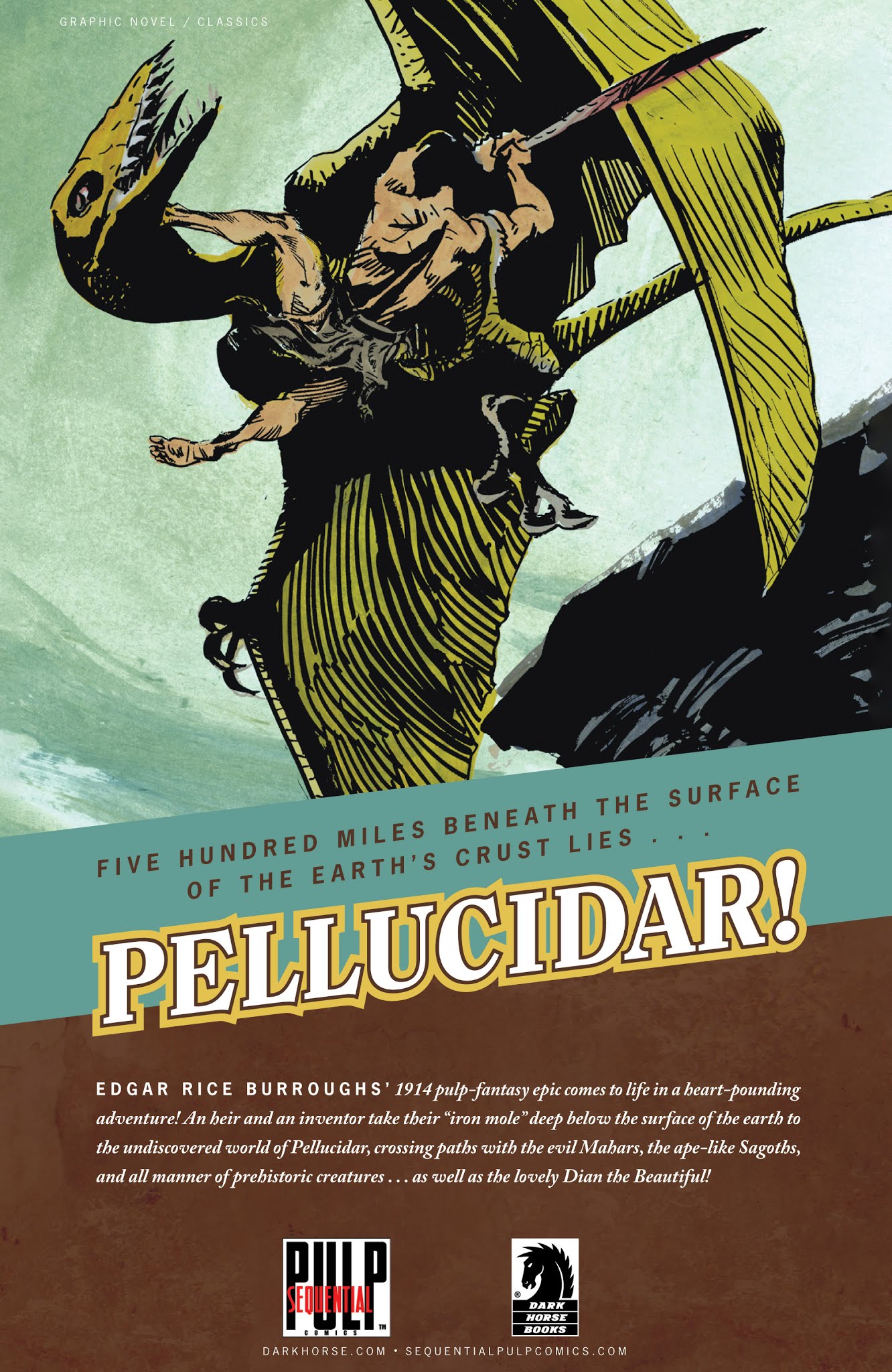 Read online Edgar Rice Burroughs' At the Earth's Core comic -  Issue # TPB - 113