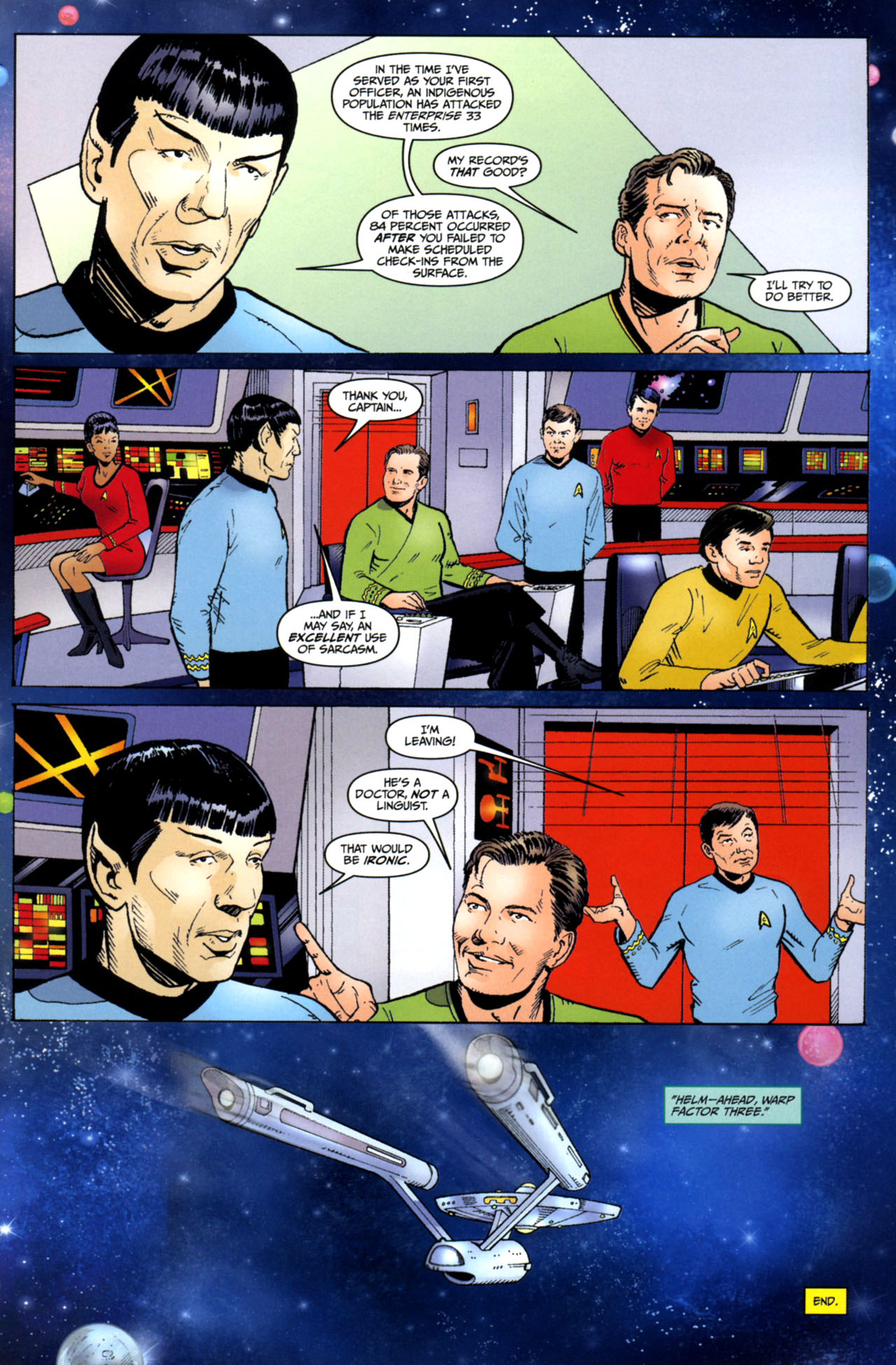 Read online Star Trek: Year Four comic -  Issue #6 - 23