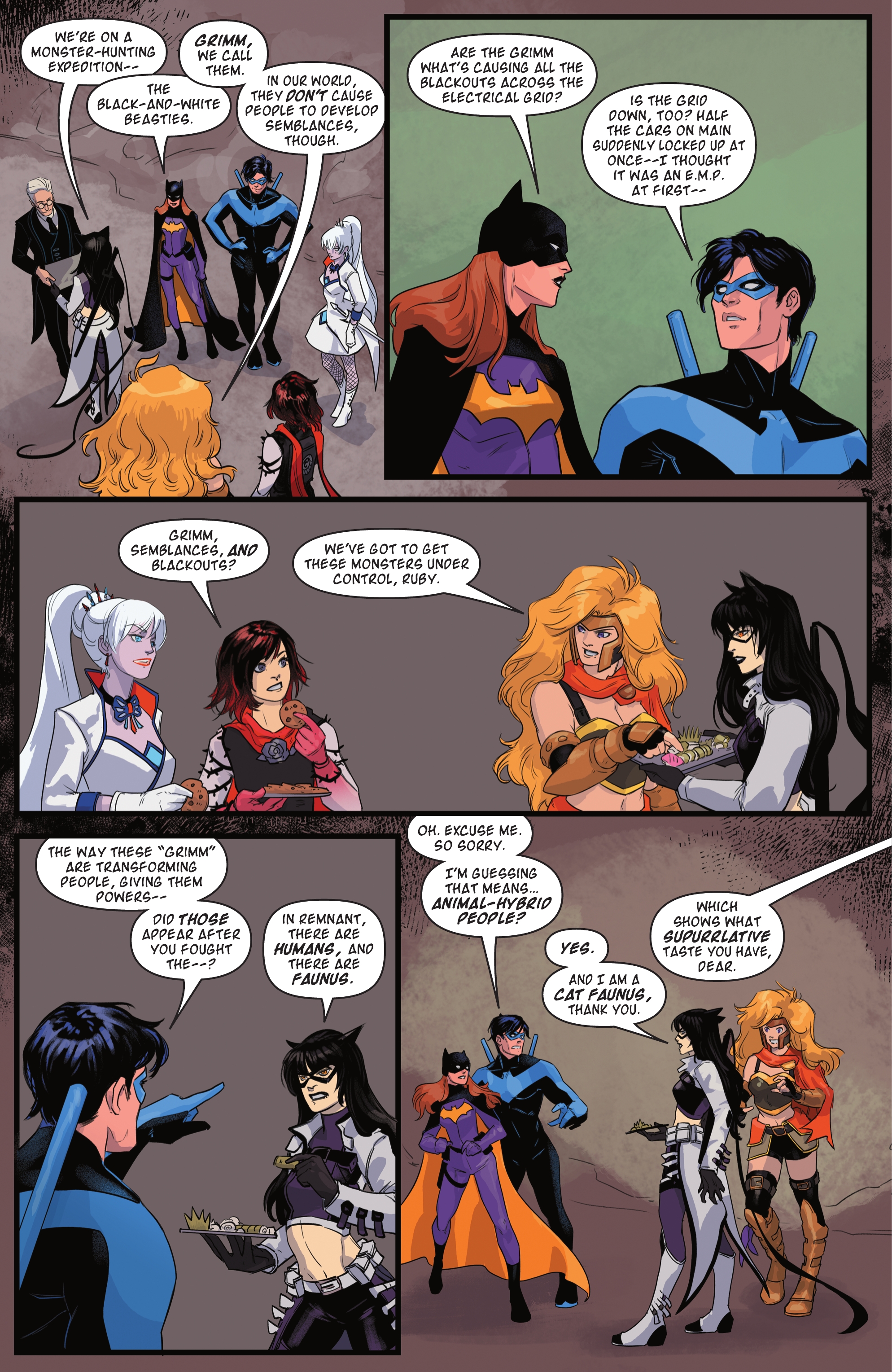 Read online DC/RWBY comic -  Issue #2 - 5