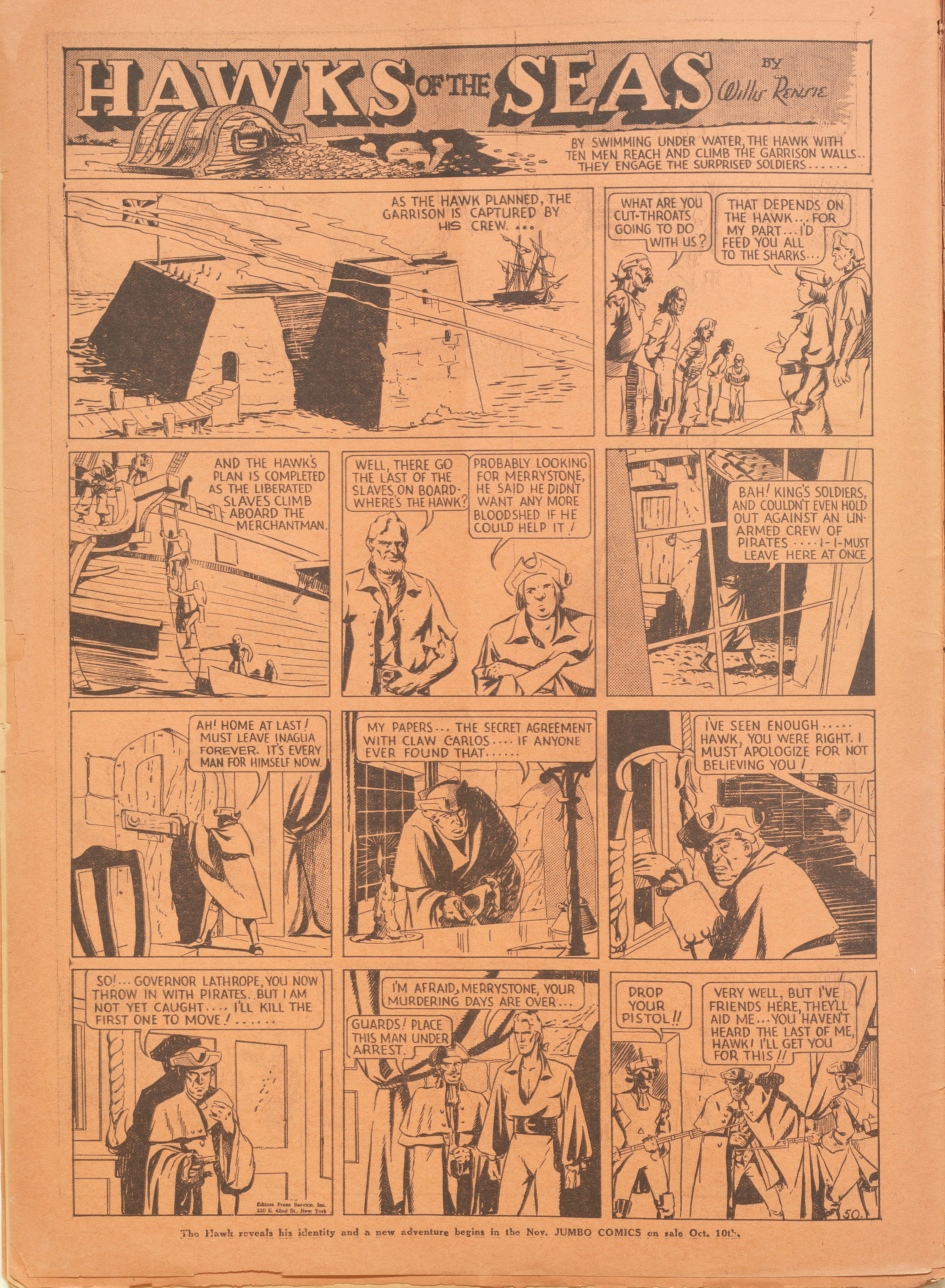 Read online Jumbo Comics comic -  Issue #2 - 12