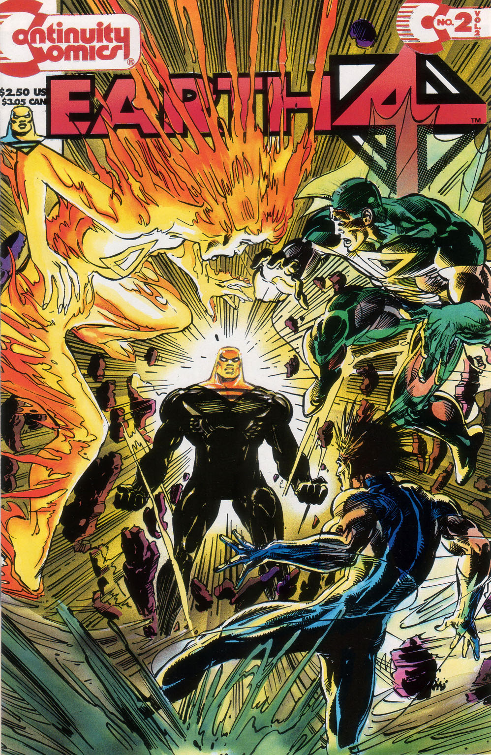 Read online Earth 4 comic -  Issue #2 - 1