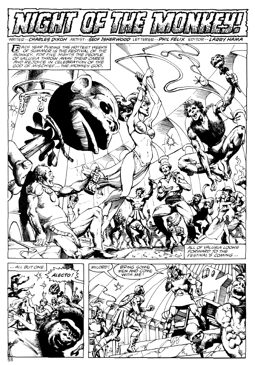Read online The Savage Sword Of Conan comic -  Issue #120 - 59