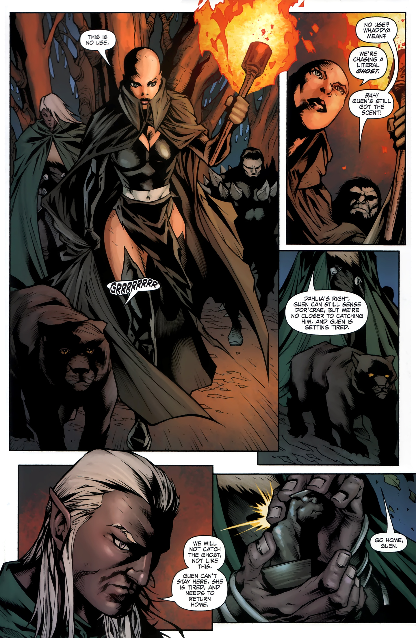 Read online Dungeons & Dragons: The Legend of Drizzt: Neverwinter Tales comic -  Issue #5 - 3