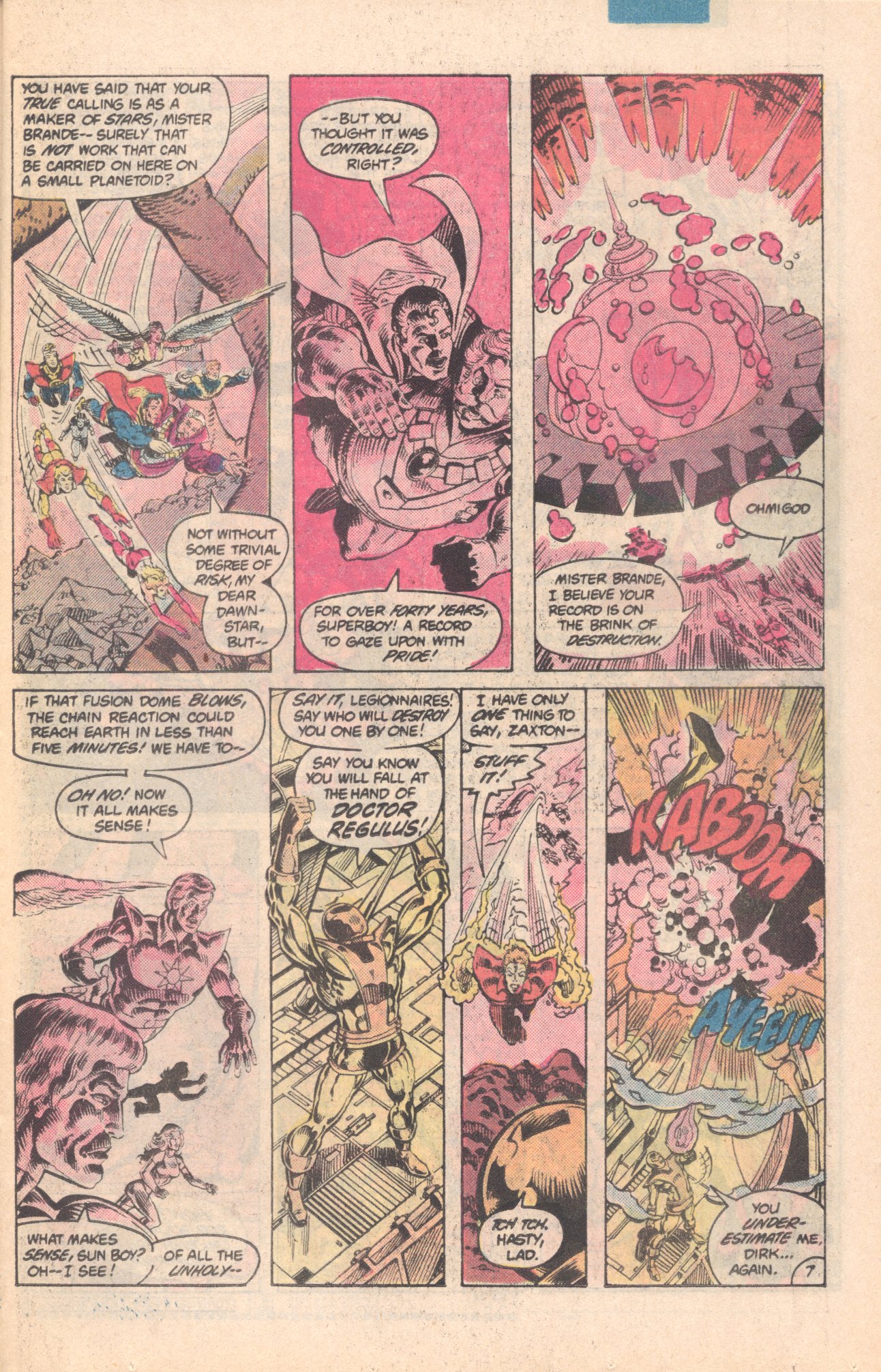 Legion of Super-Heroes (1980) 286 Page 7